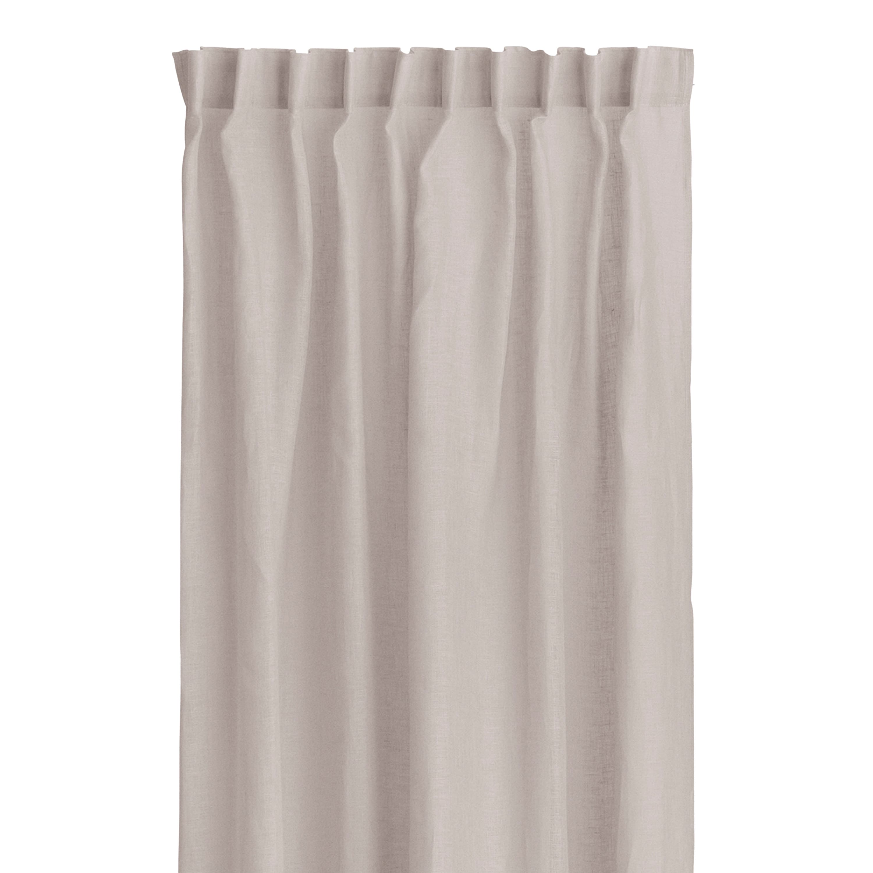 Dalsland Gardinkorkeus Pellava Pearl 250cm