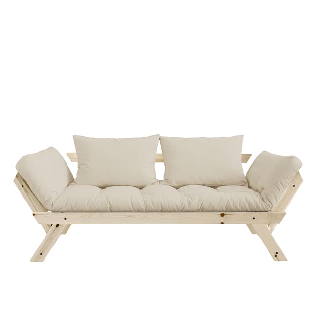 Bebop Sohvasänky Luonnollinen/Beige 174 cm