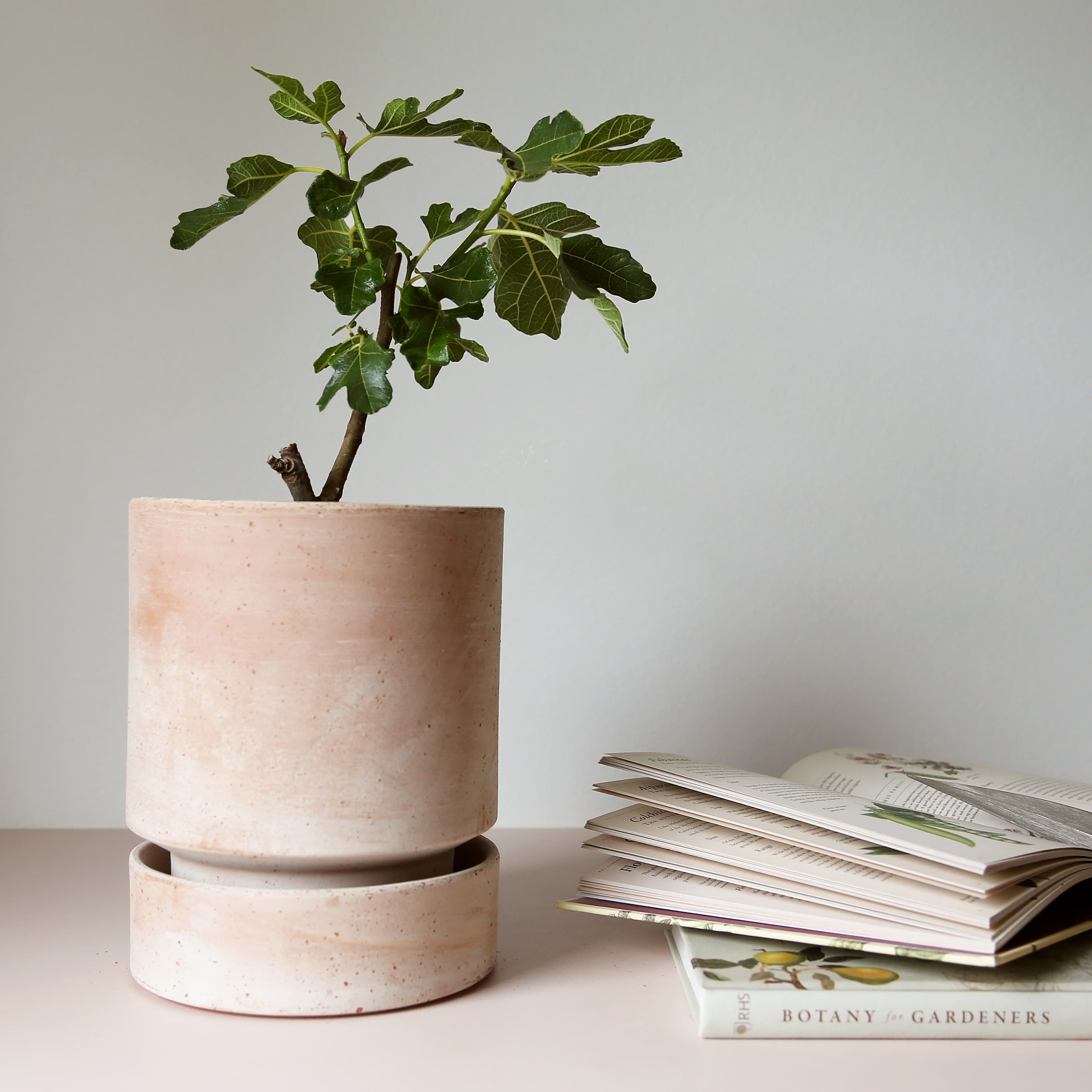 Hoff‑ruukku Raw Rosa Terrakotta Ø30