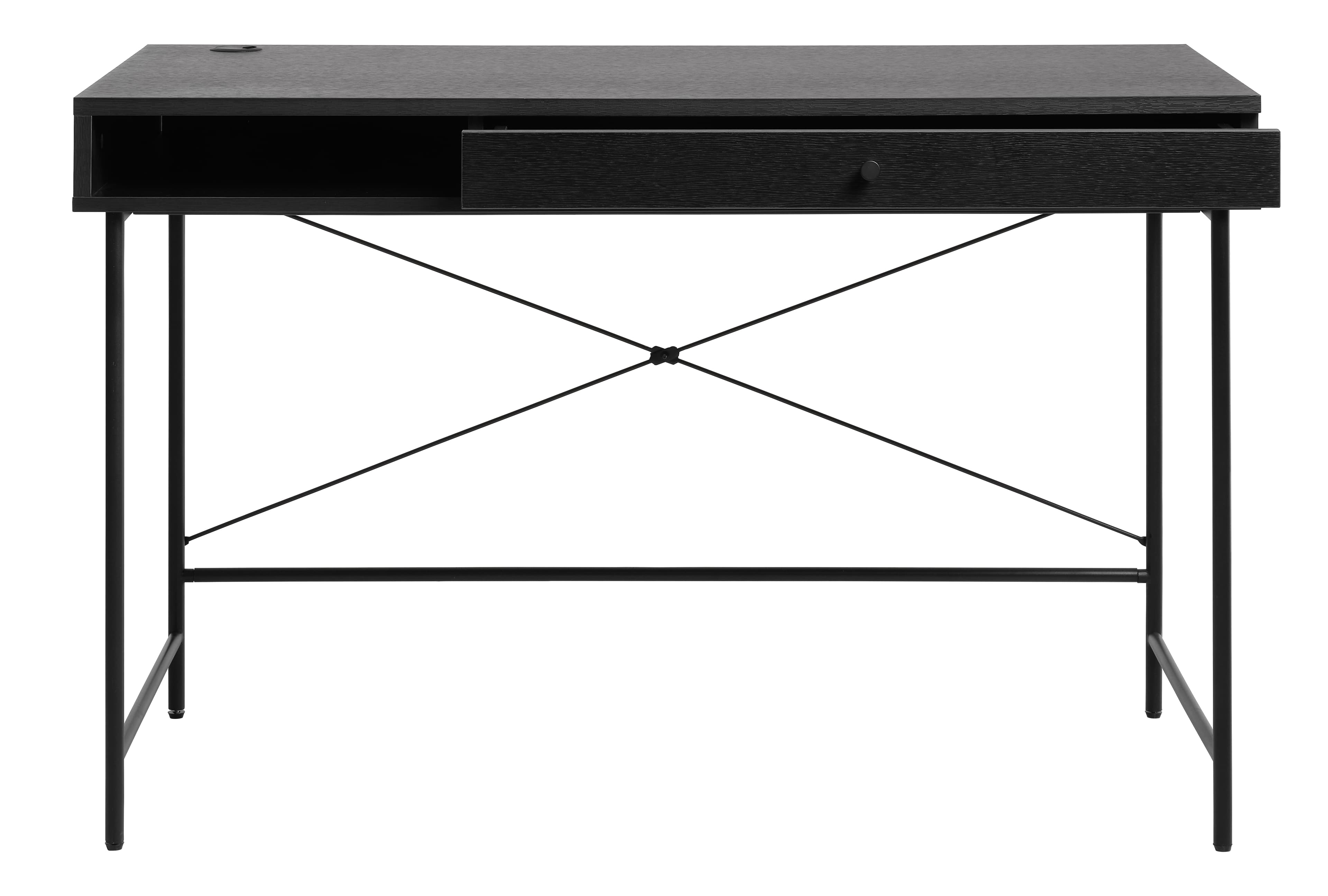 Elin Työpöytä Black 120cm