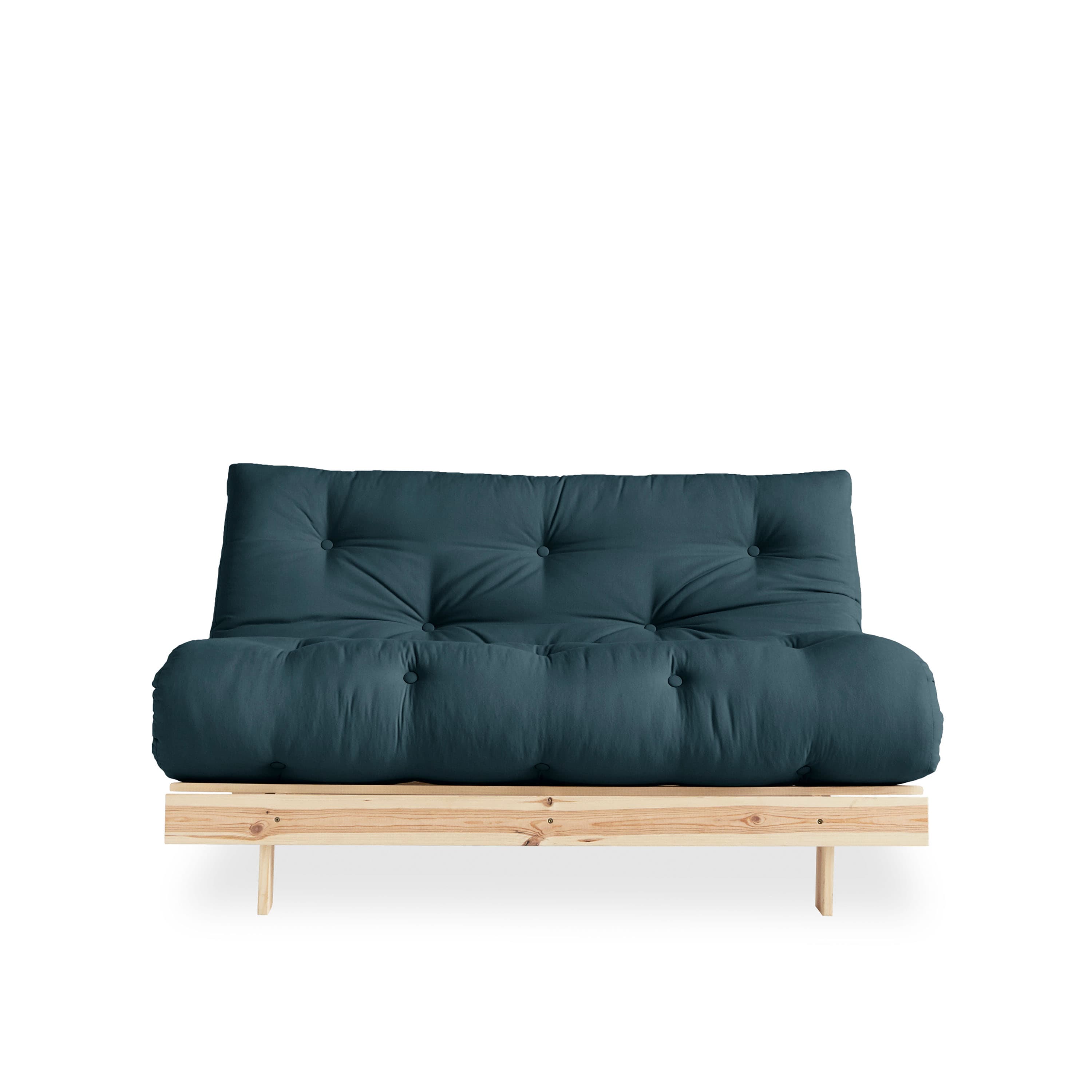 Roots Vuodesohva Luonnollinen/Petrol Blue 140 cm