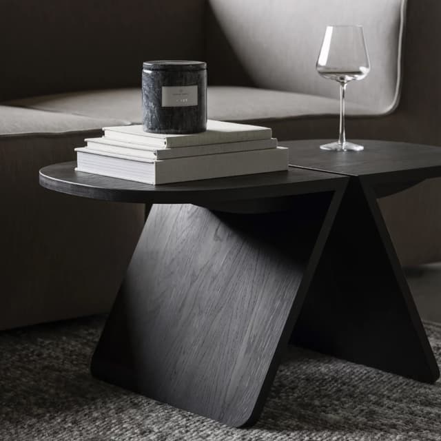 Avio Sohvapöytä Black Oak 80cm