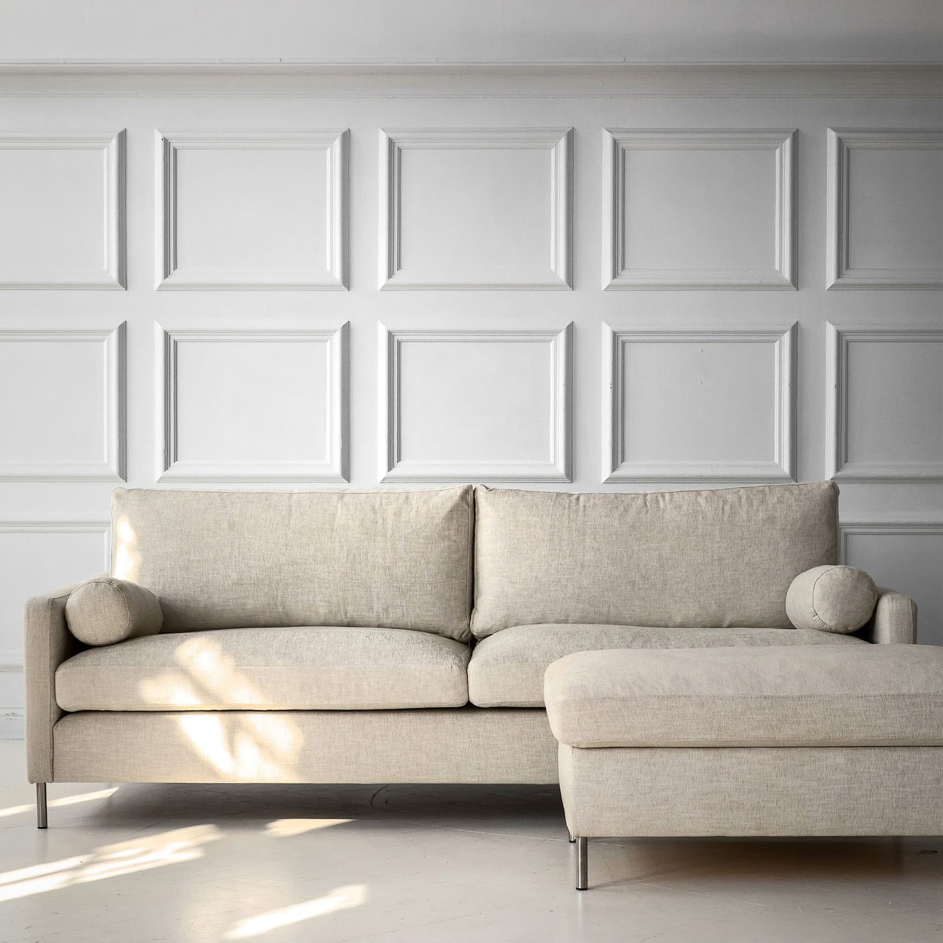 Åre 3-istuttava Sohva Beige 227cm