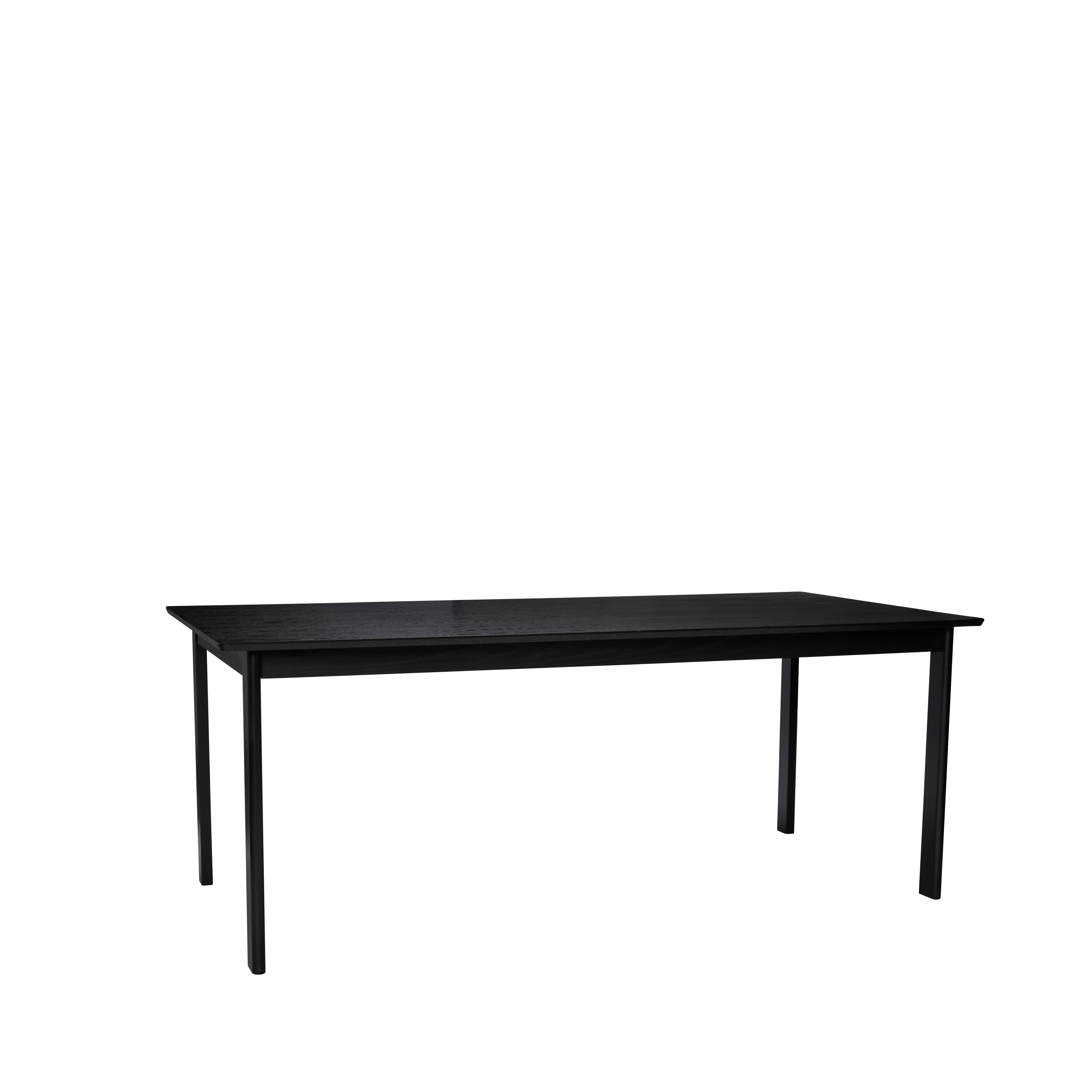 Dapper ruokapöytä musta 195x95