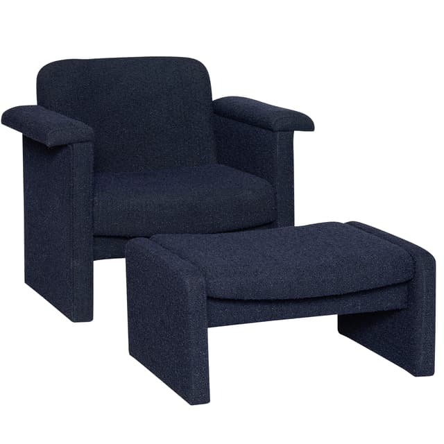 Softy Nojatuoli Dark Blue 2-pack