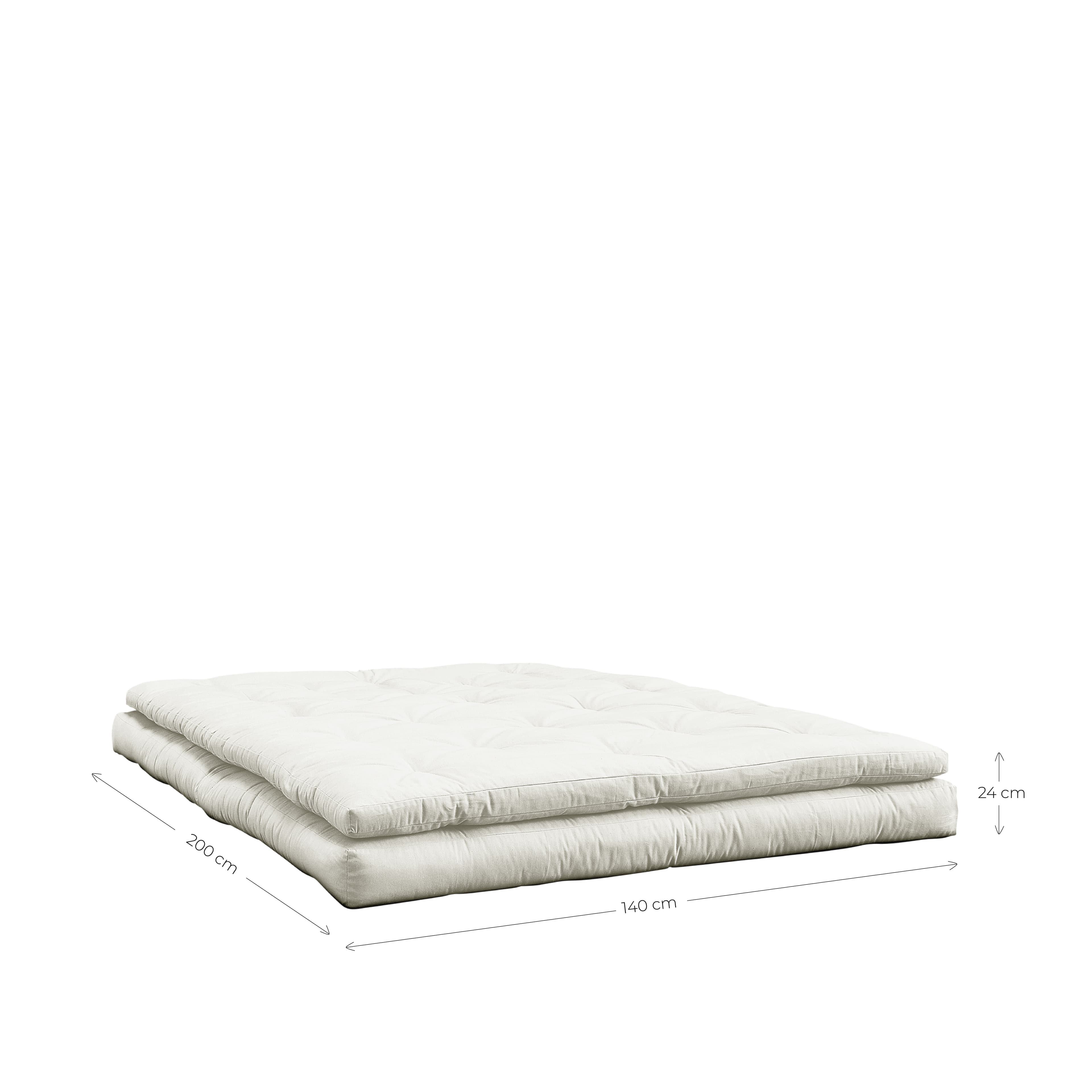 Buckle-Up Sohvapenkki Beige 200 cm