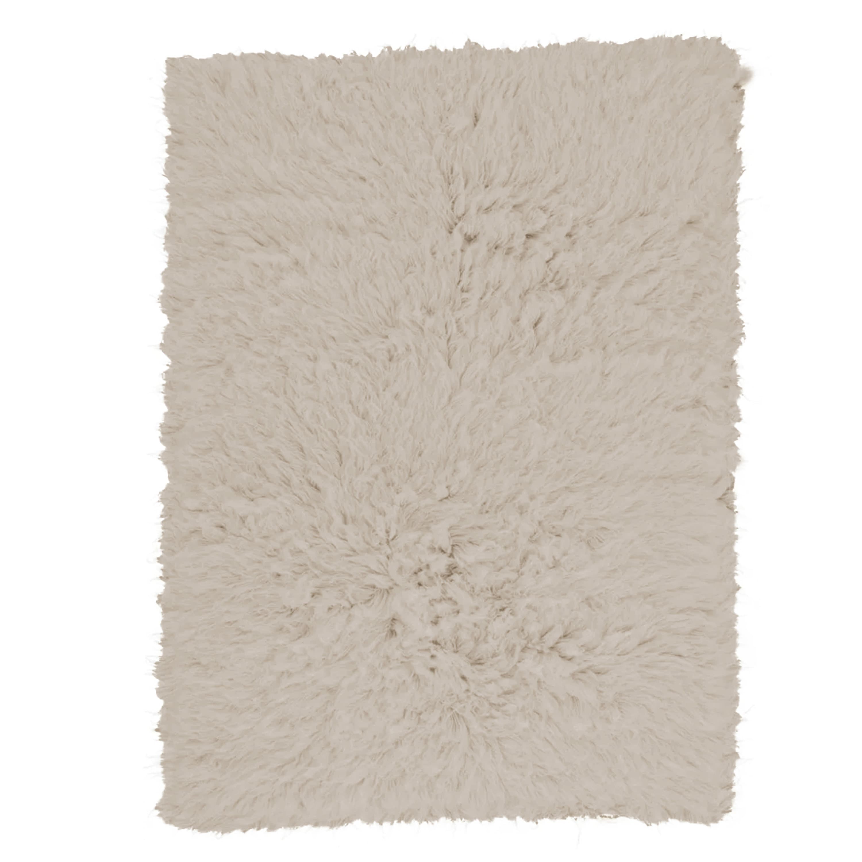 Fluffy Flokati Matto Greige 170 x 240