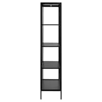 Neah Vitriinikaappi Black 180 cm