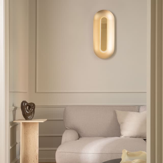 Sasi Seinävalaisin Brass Large