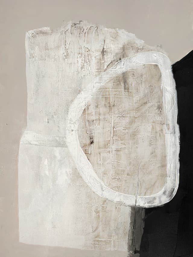White Stone Taulu No Frame 90x120cm