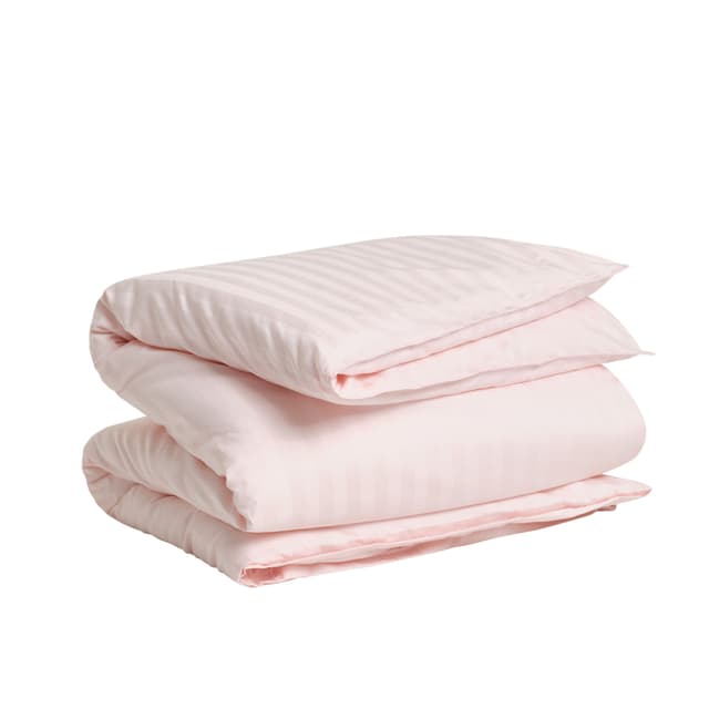 Sateen Stripes Pussilakana Almost Pink 220x220