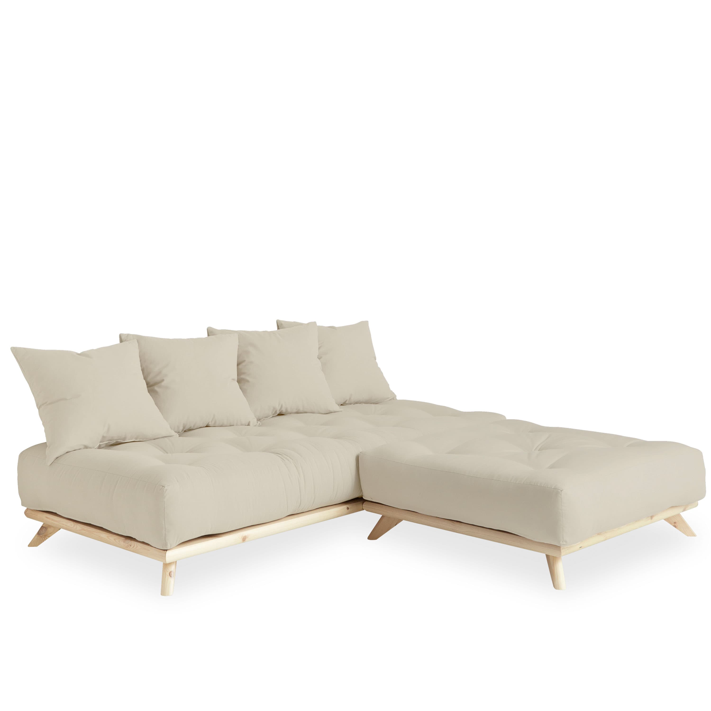 Senza Vuodesohva Luonnollinen/Beige 200 cm