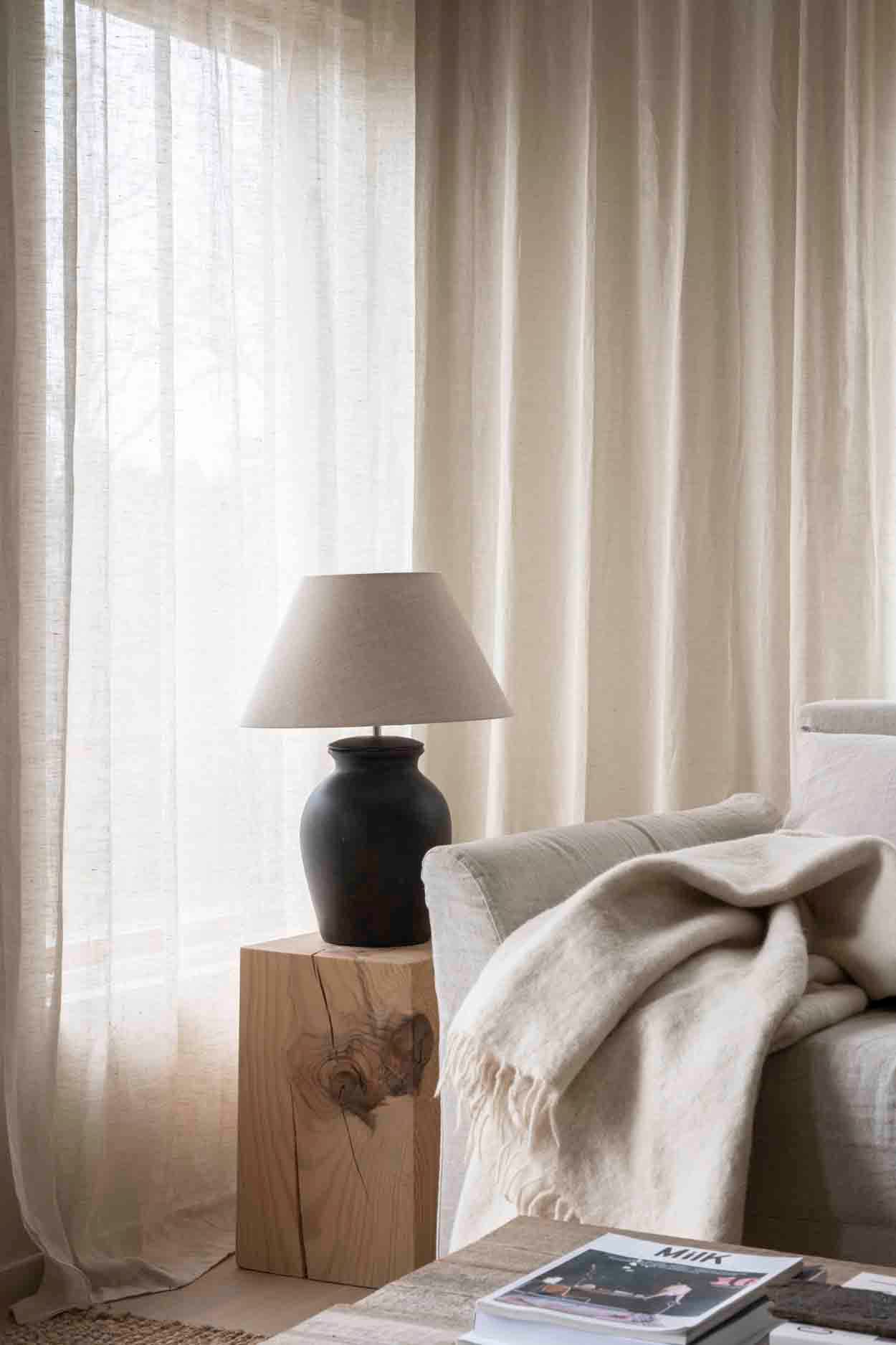 Basic Wide lampunvarjostin natural Ø35