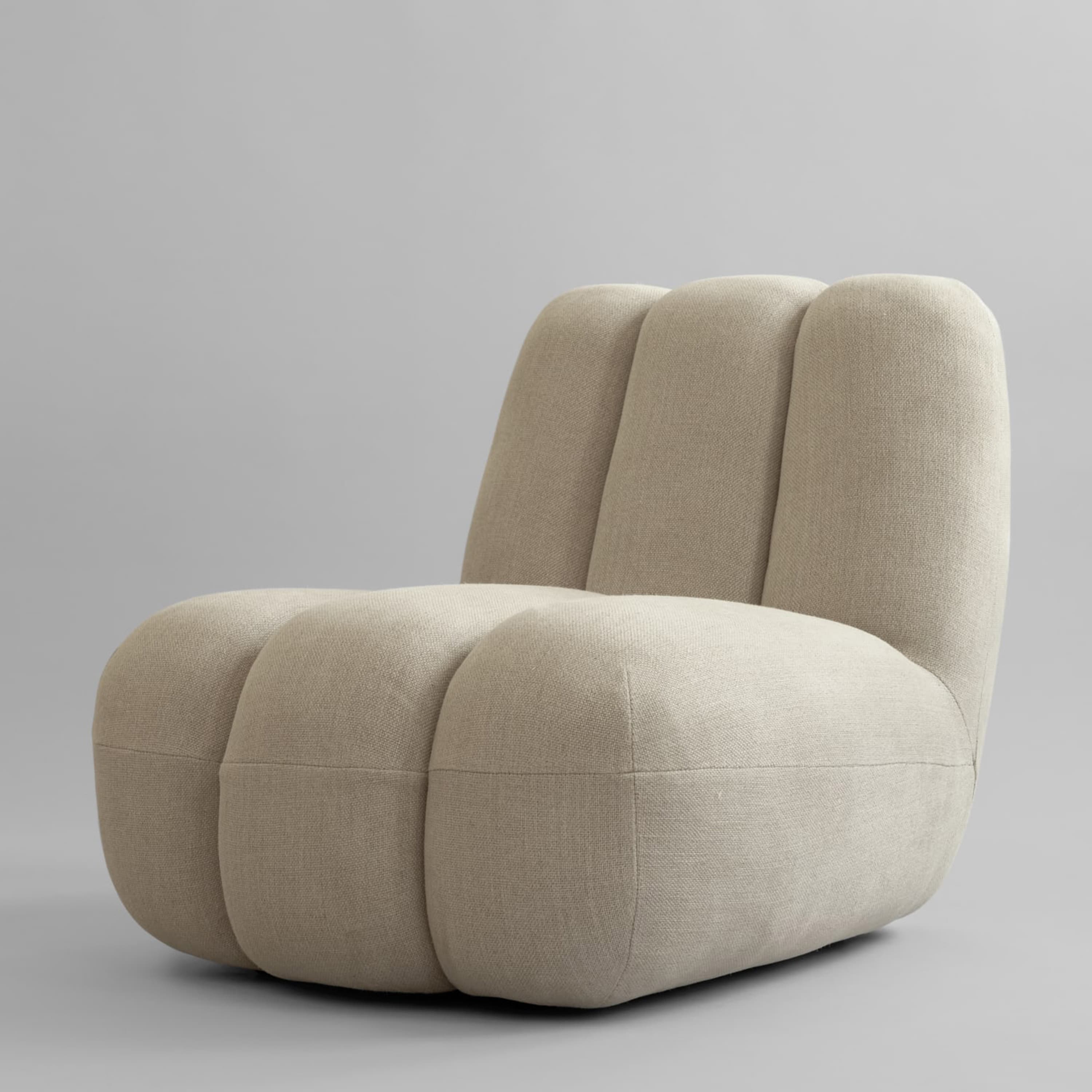Toe Lounge-tuoli Sand