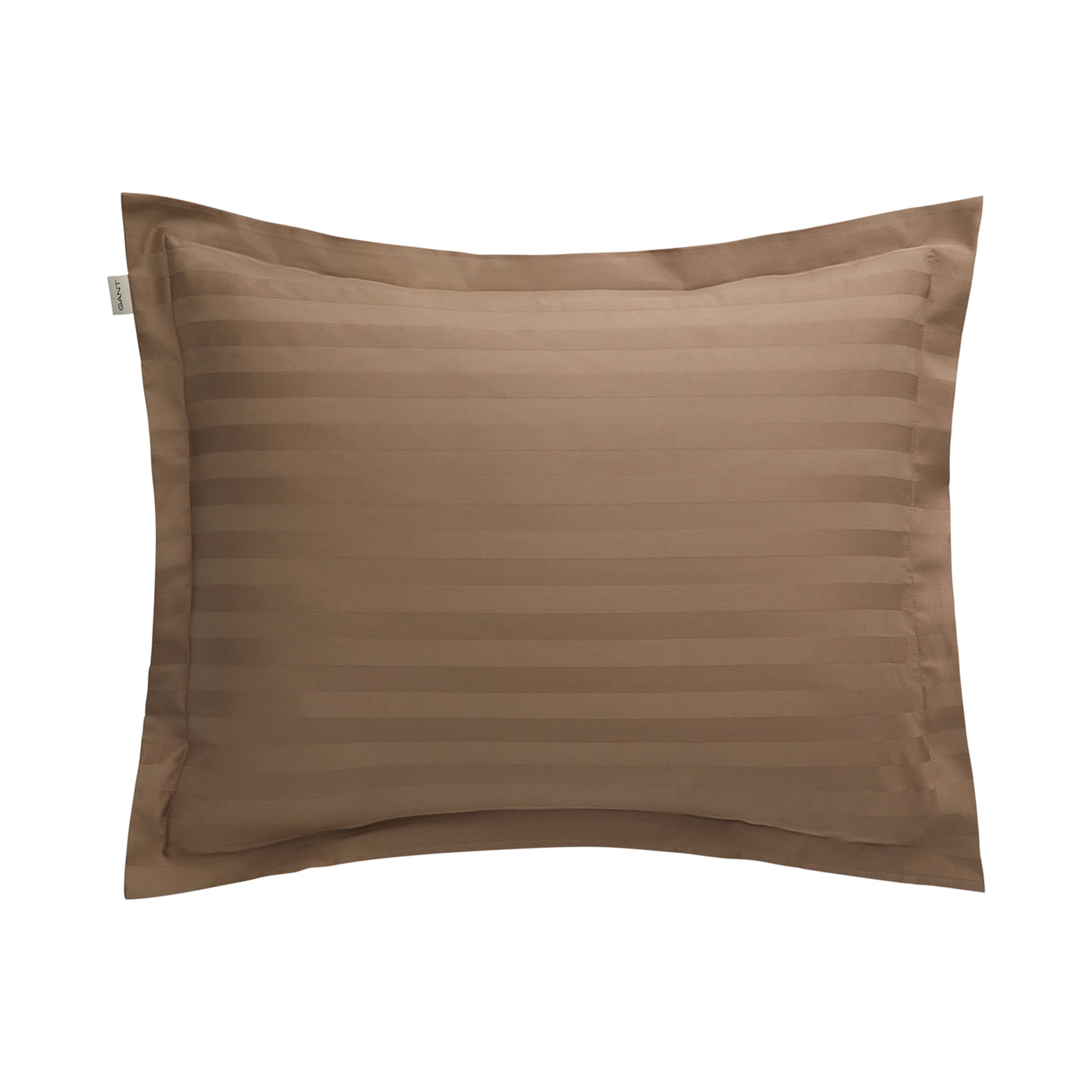 Sateen Stripes tyynyliina Taupe Beige 50x60