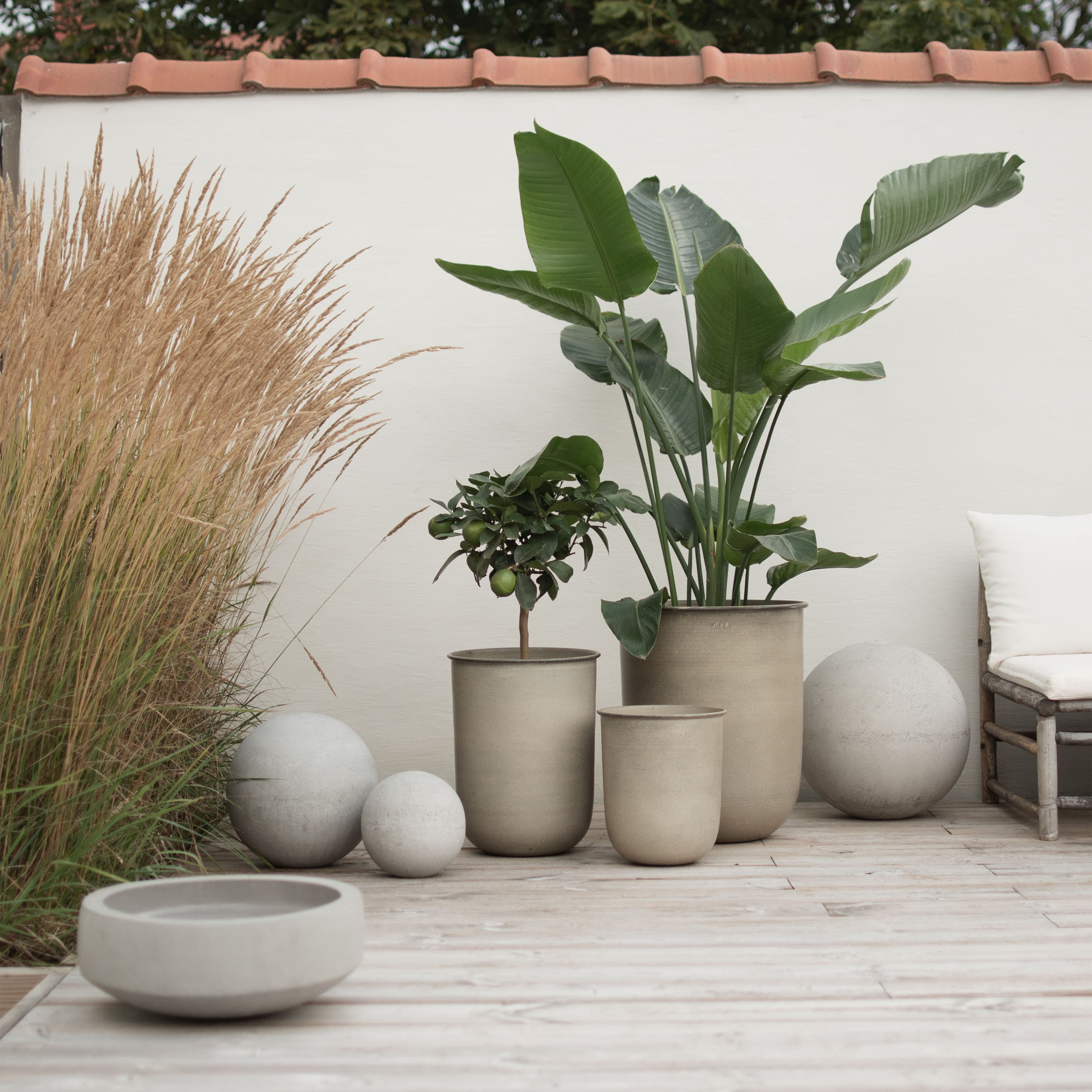 Out Pot Beige 3-pakkaus