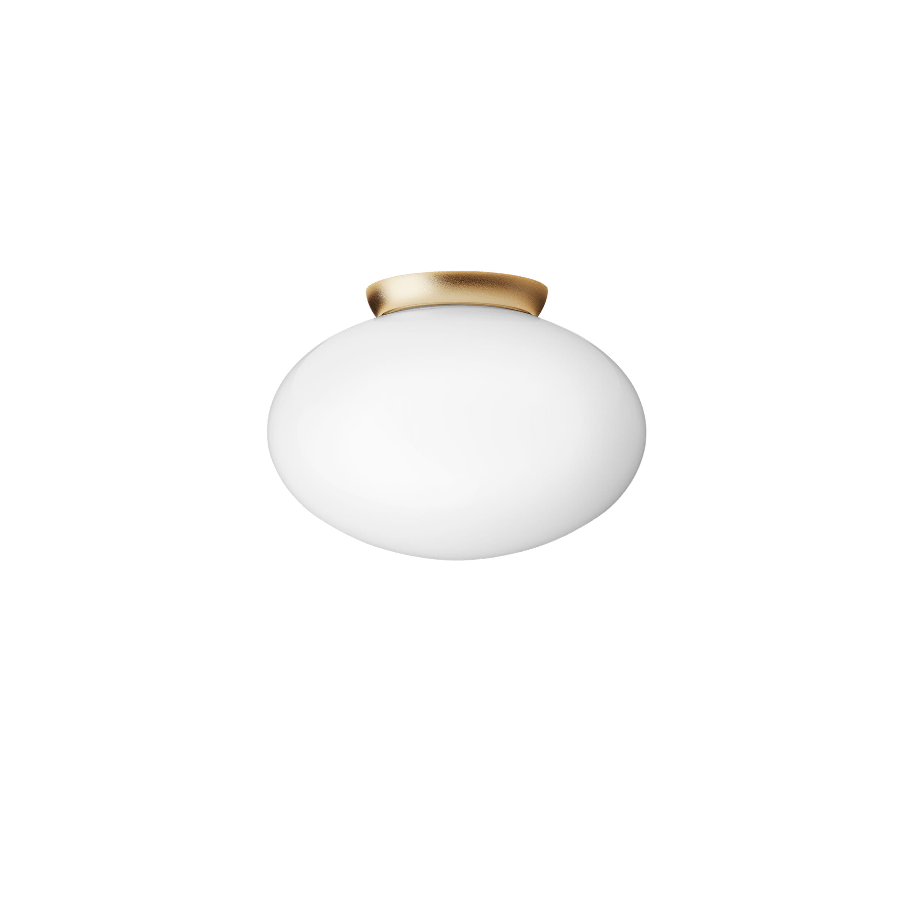 Rizzatto 301 kattovalaisin Satin Brass/Opal