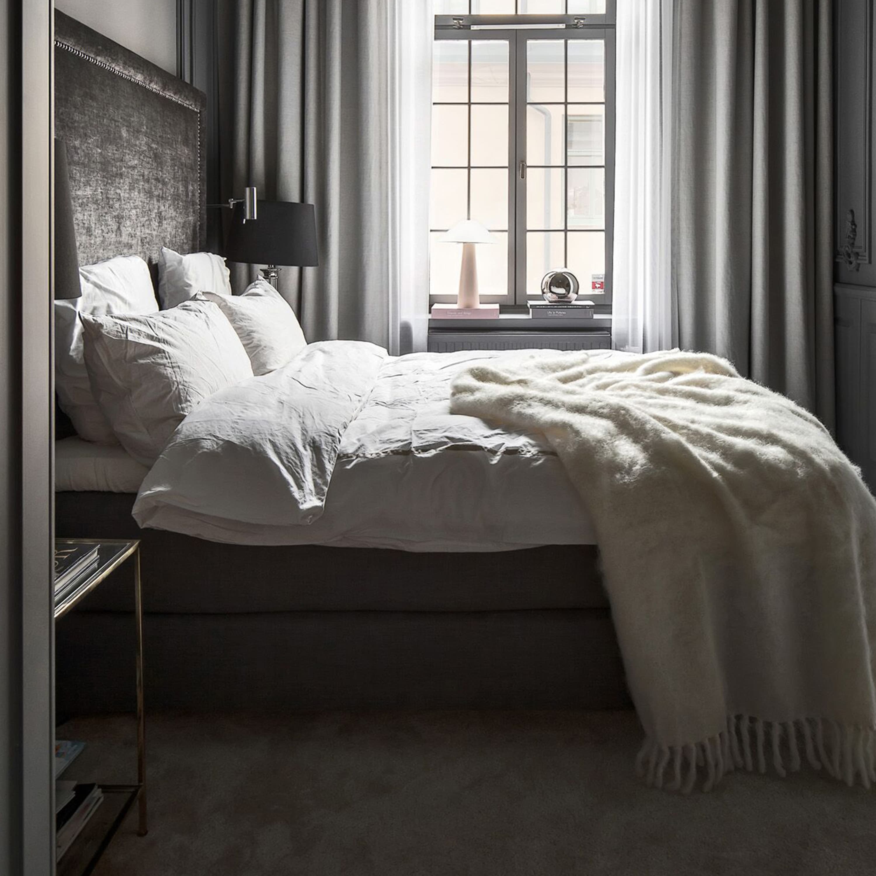 Luxury Kid Mohair Huopa Pure White