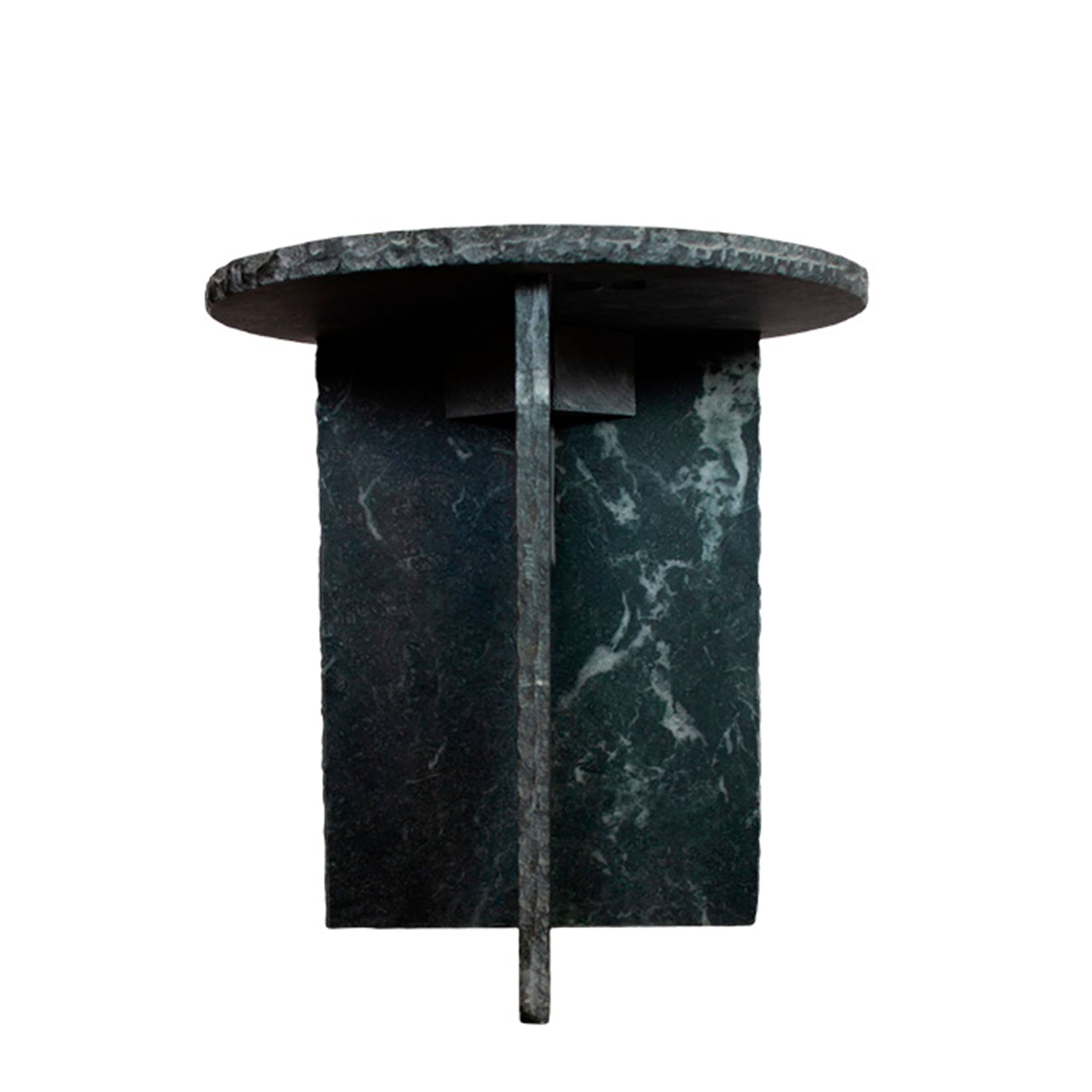 Verde Sivupöytä Green Marble Ø40