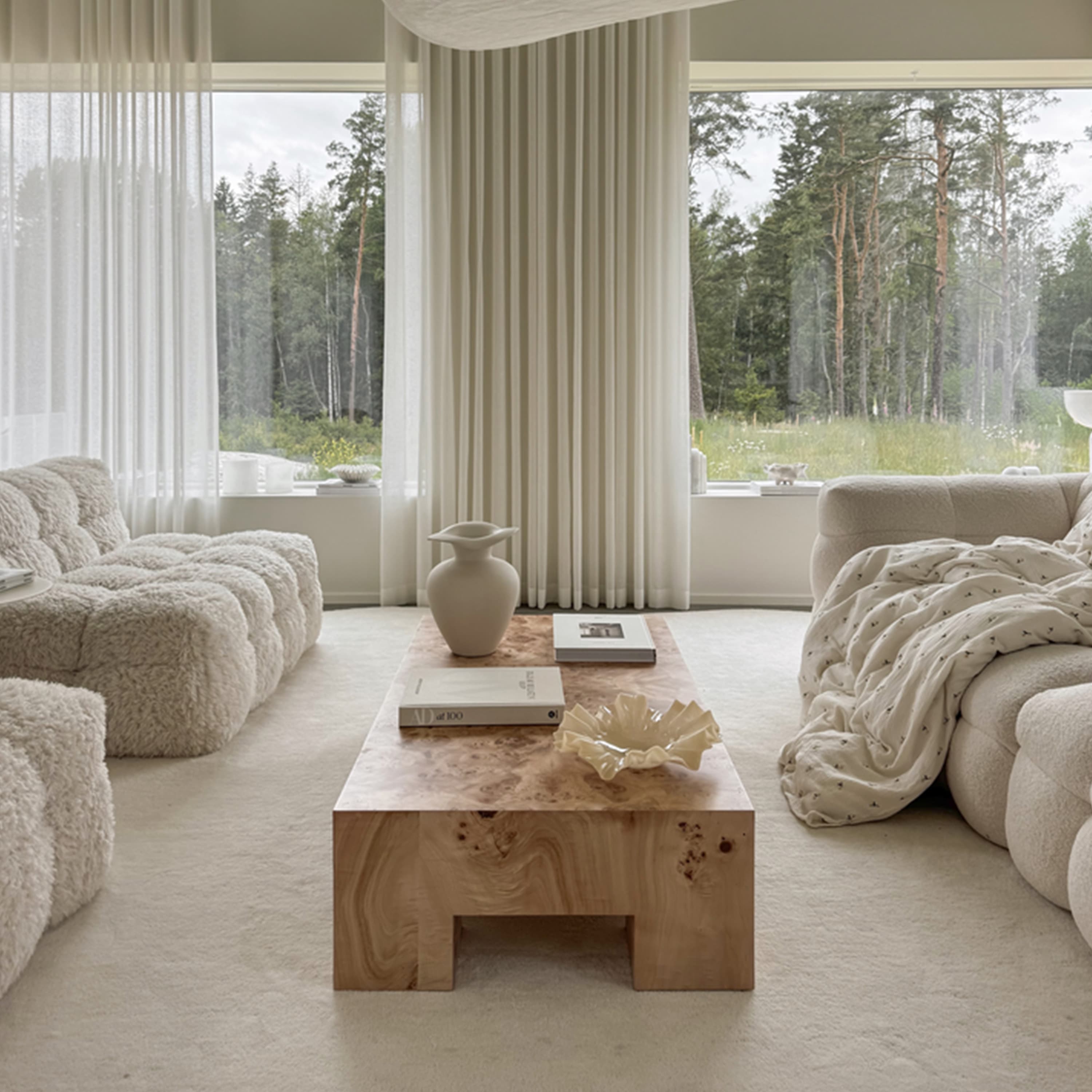 Chunky Sohvapöytä Poppel 130x70