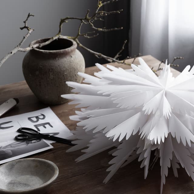 Liz Joulutähti White 50cm