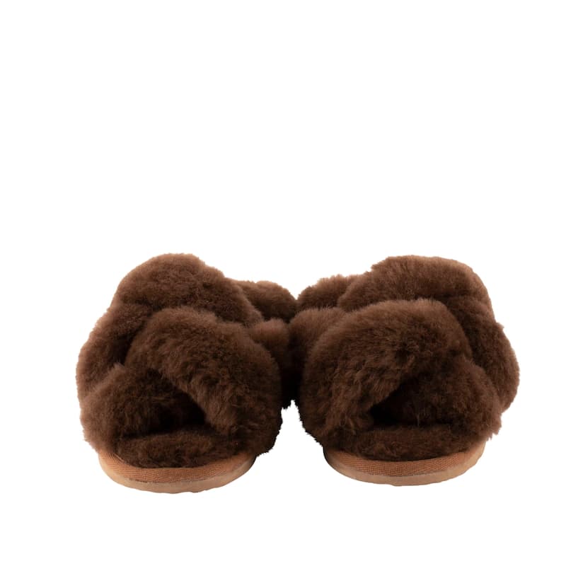 Gabriella tossut rusty brown 40