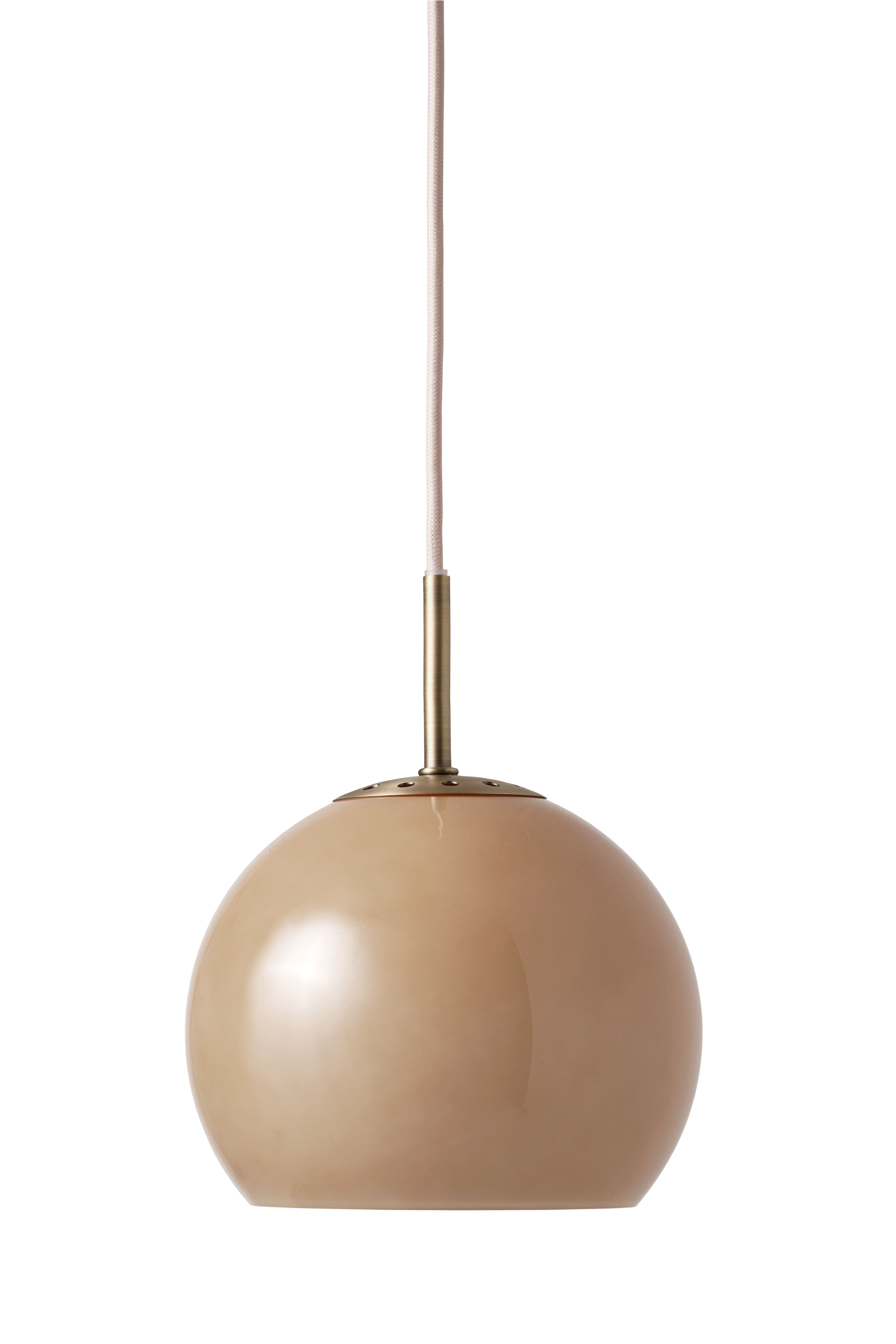 Ball Lasinen Kattovalaisin Cappuccino Ø18