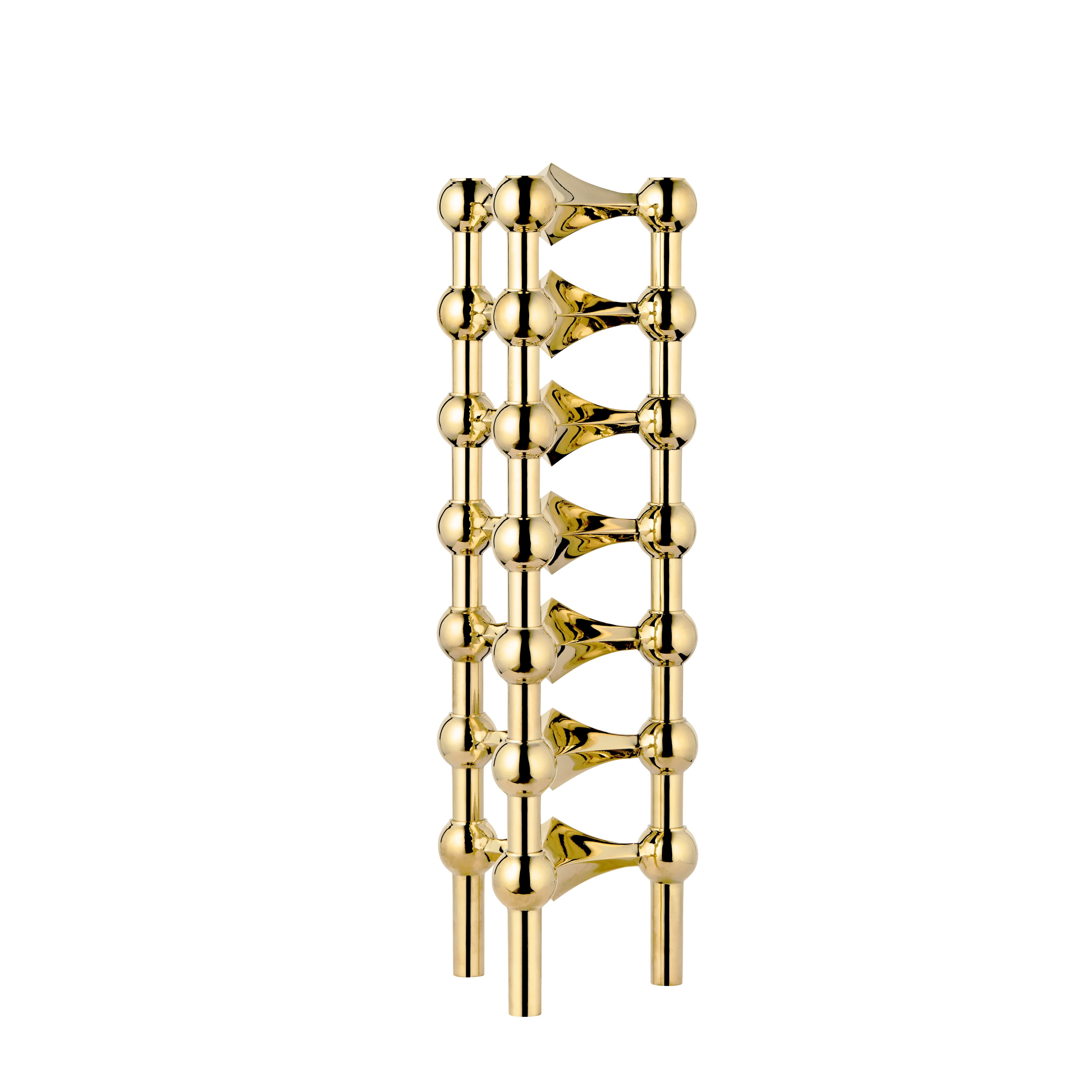 STOFF Nagel Kynttilänjalka Solid Brass 3-pakkaus