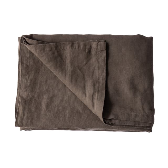 Pöytäliina Pellava Taupe 145x330