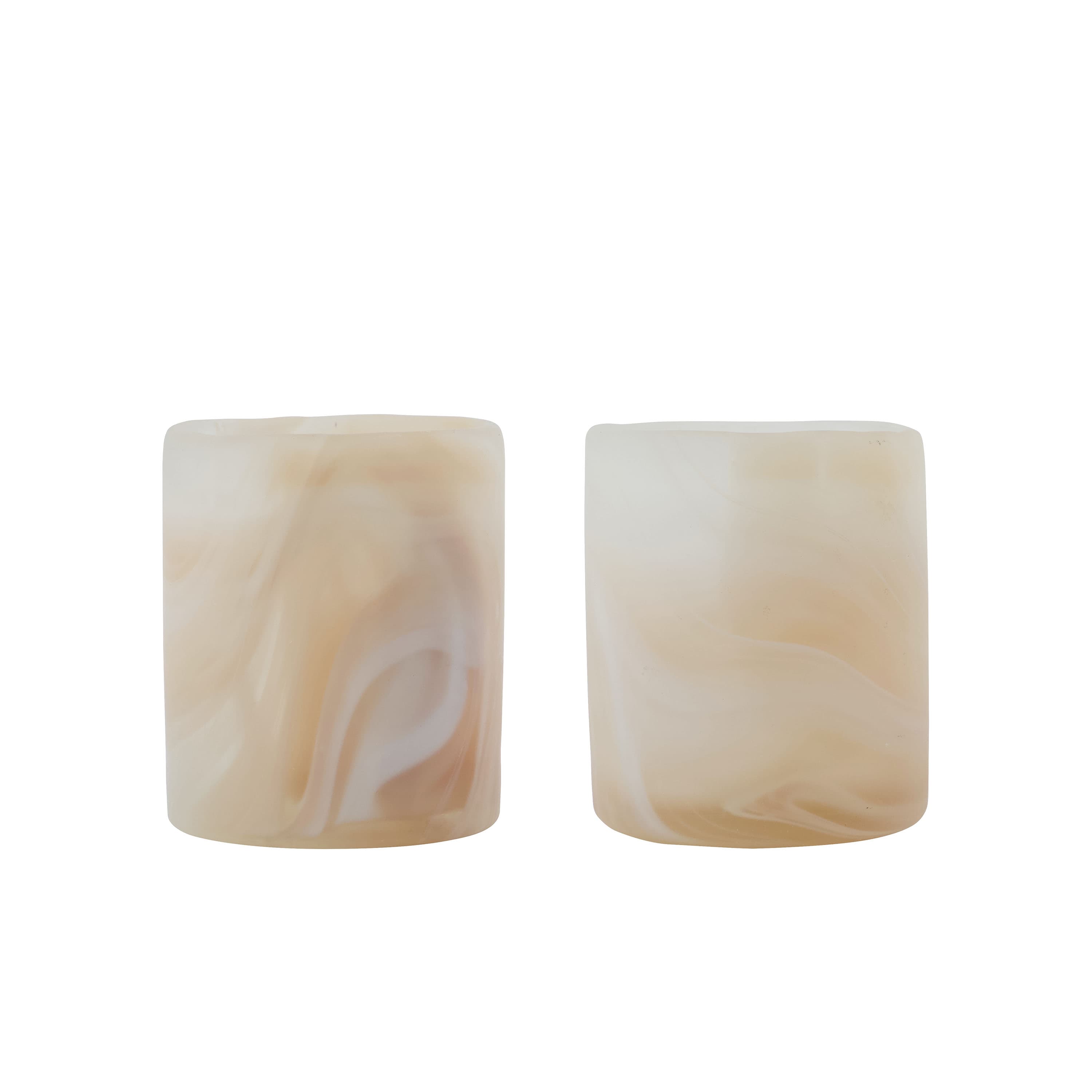 Kae Tuikkulyhty Beige 2‑pack