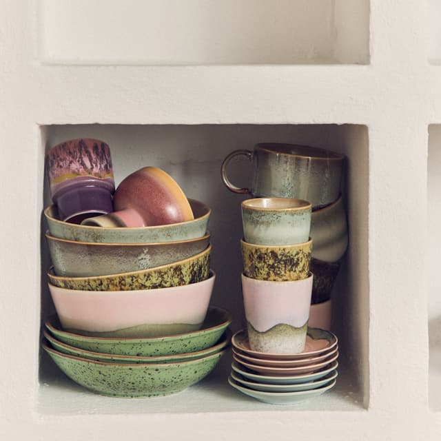 70s Ceramics Kahvikuppi Serendipity 4-pack