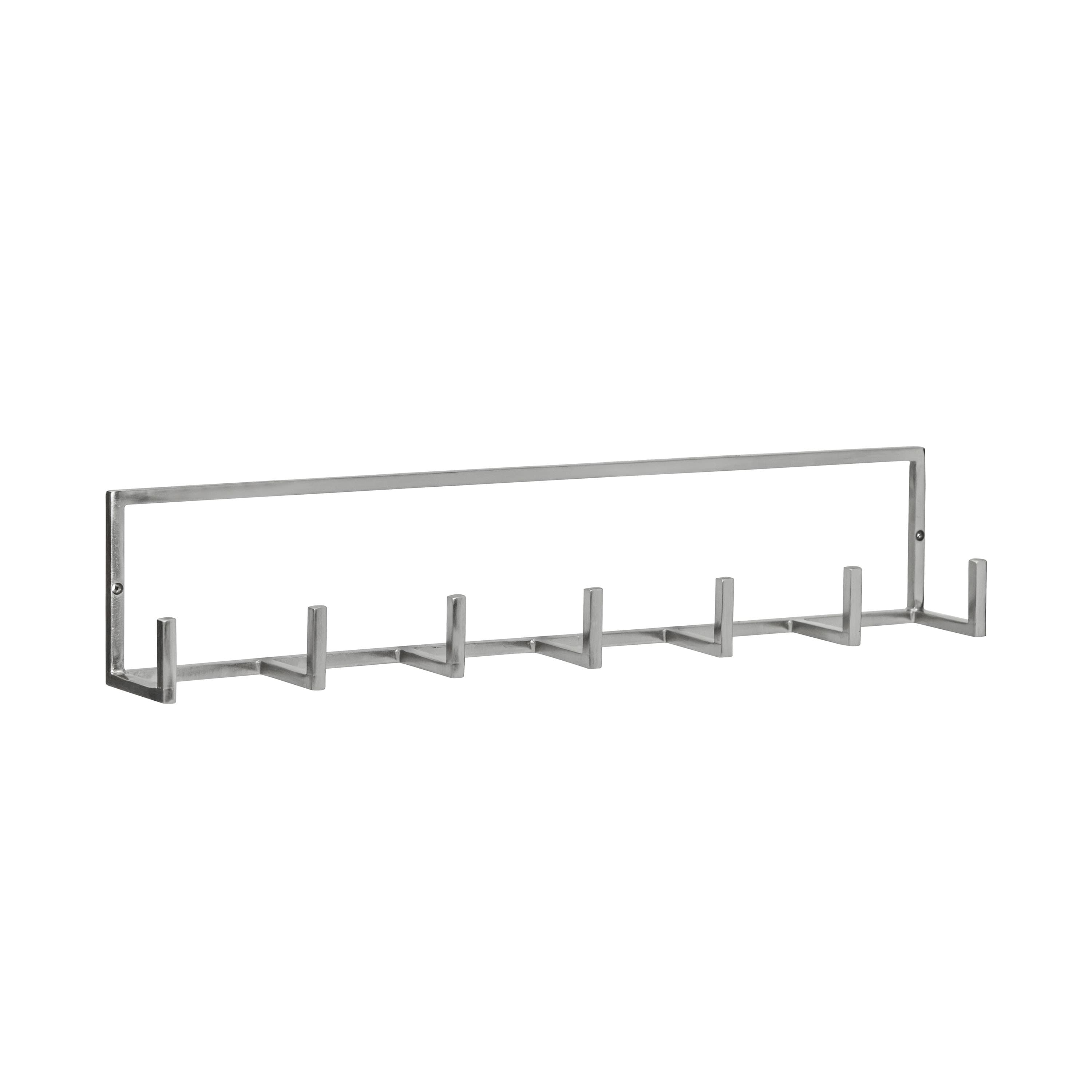 Rack Vaatekoukku Hopea 60 cm