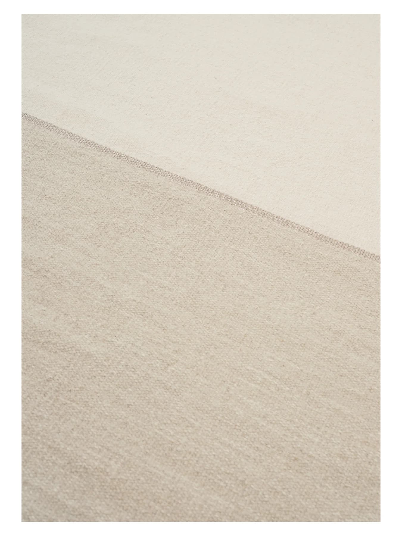 Magnetize pyöreä villamatto beige ø250