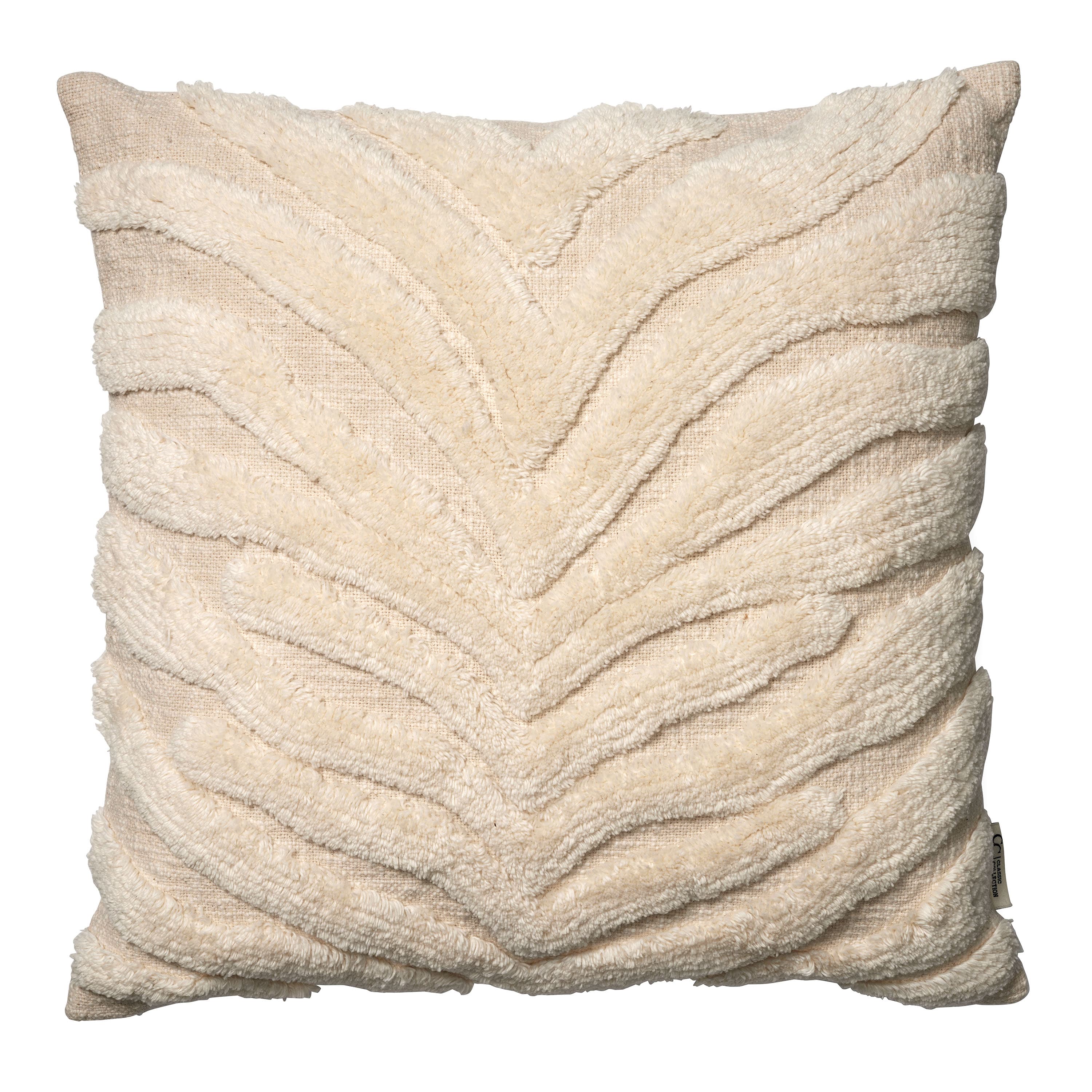 Zebra Tuft Tyynynpäällinen Off white 50x50