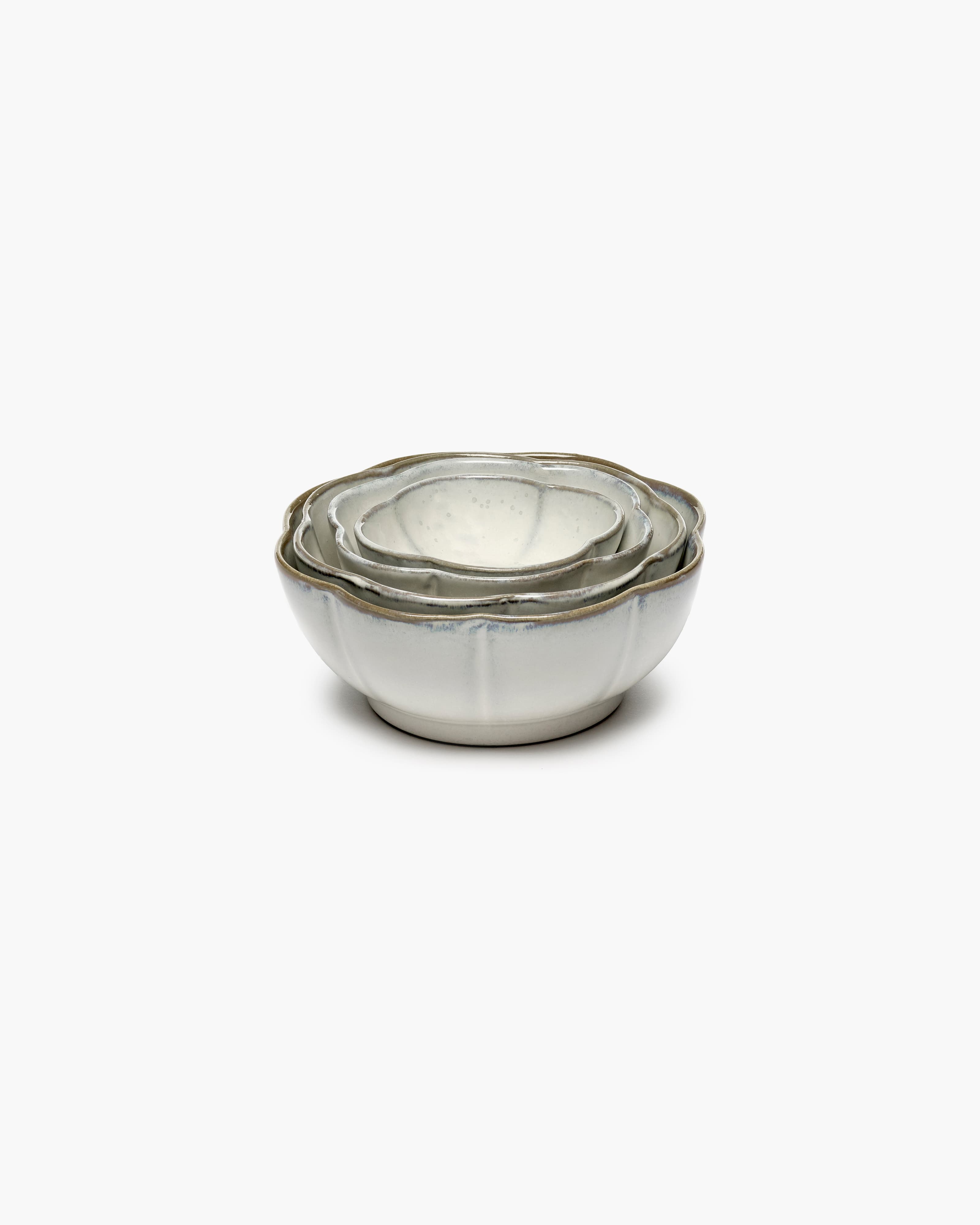 Inku Kulho Valkoinen 15cm 4-pakkaus