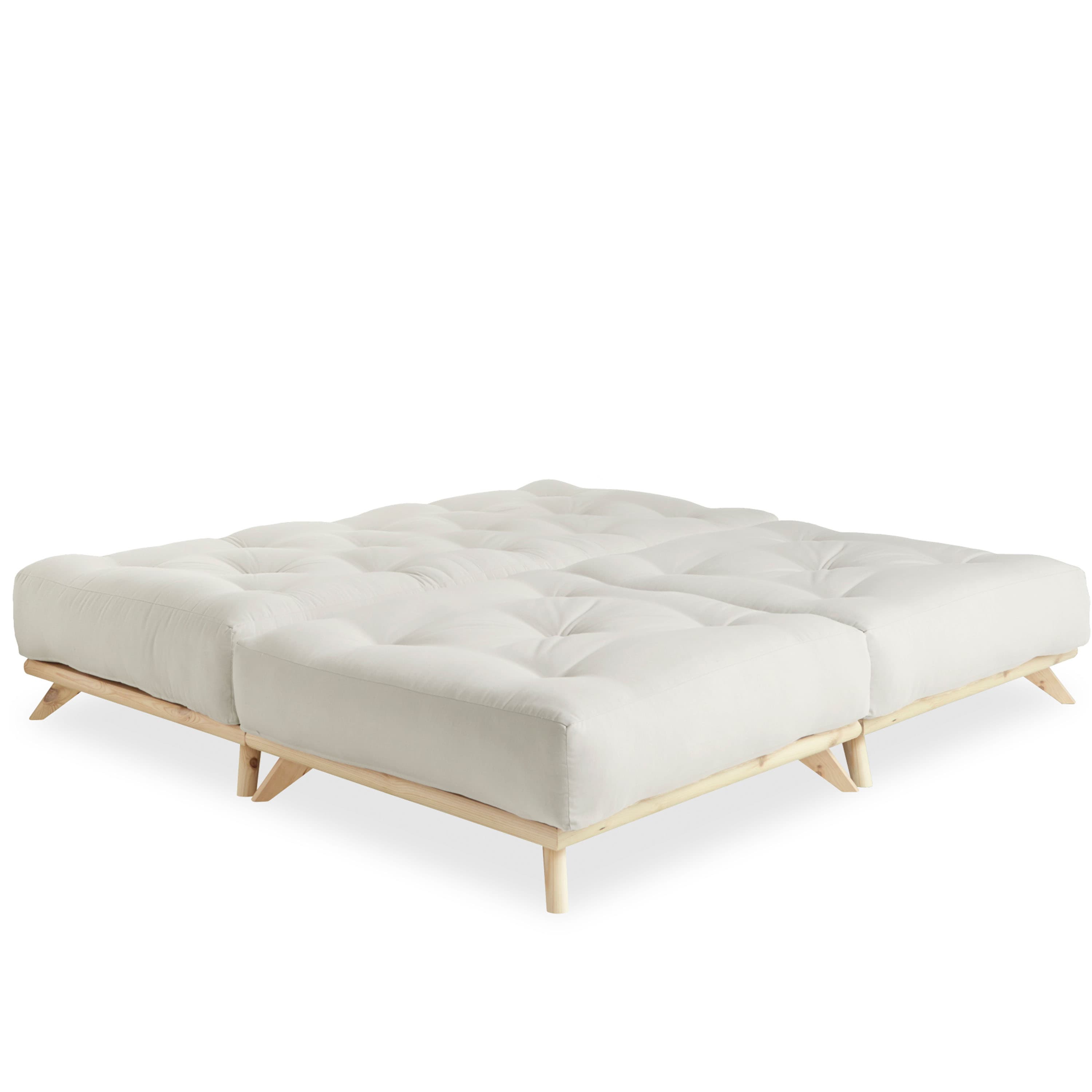 Senza Vuodesohva Luonnollinen/Valkoinen 200 cm