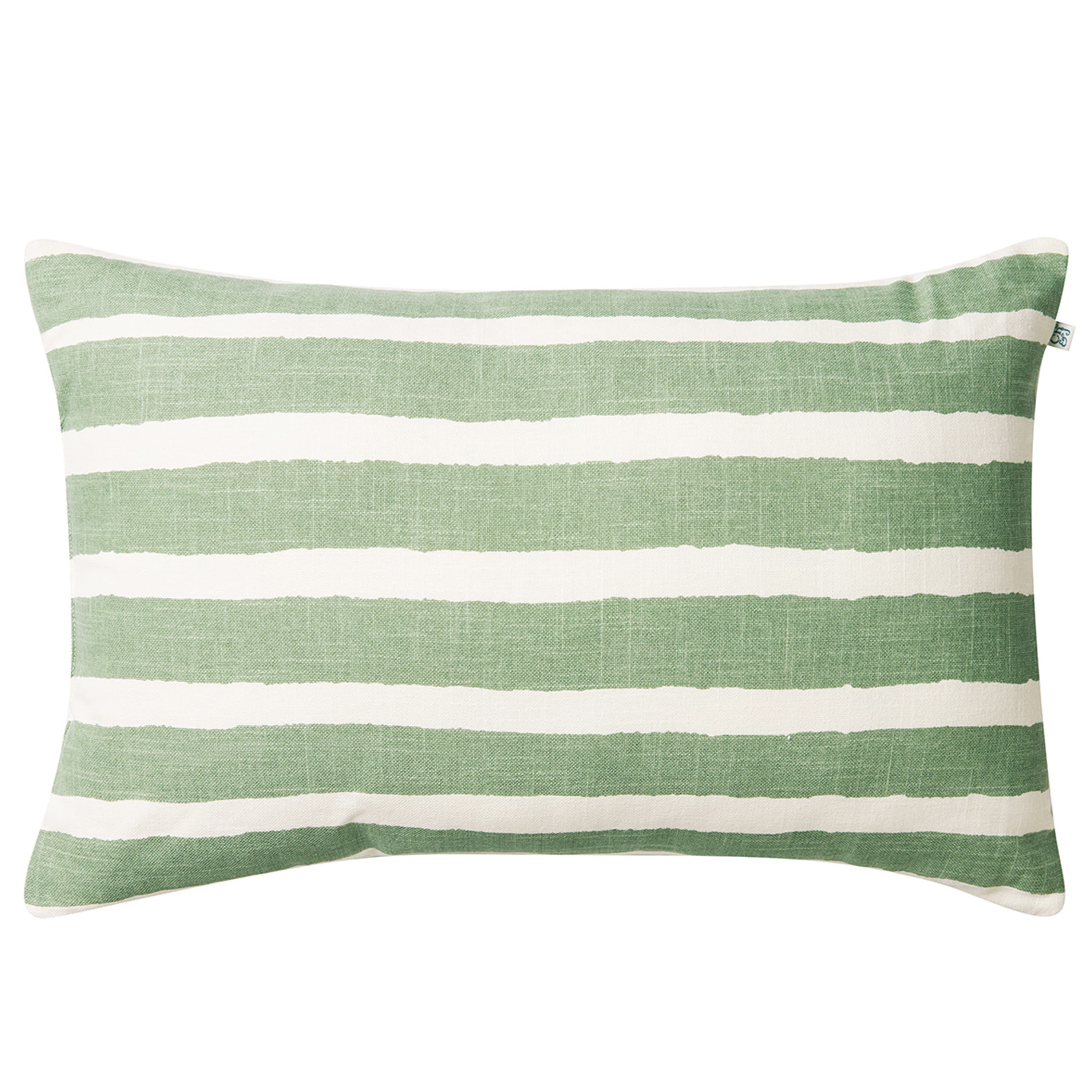 Block Stripe Outdoor Koristetyyny Sage/Offwhite 40x60