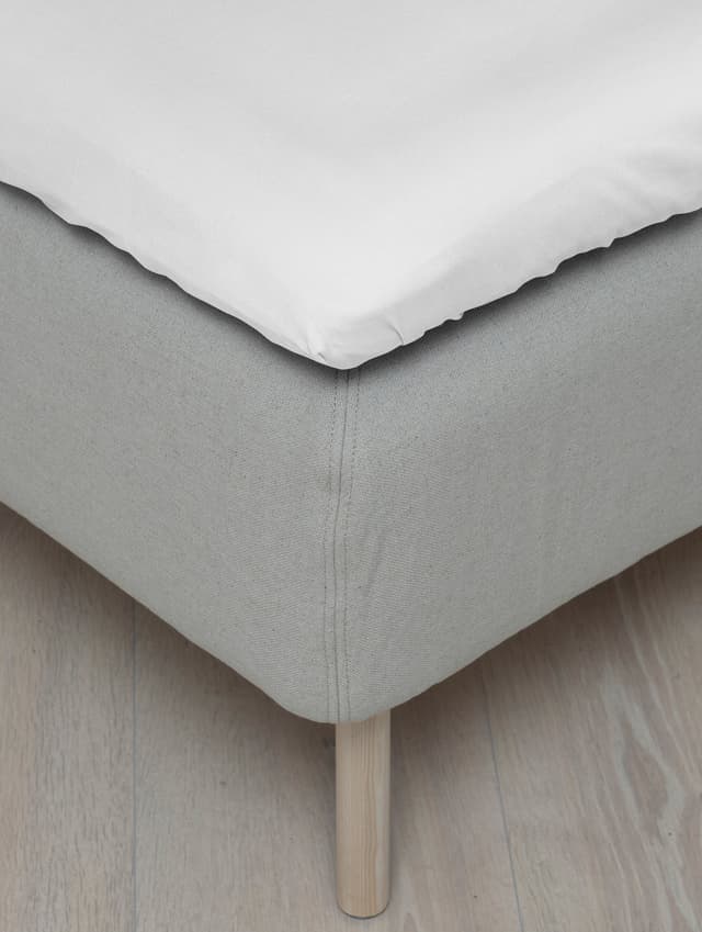 Formsytt Aluslakana Satin Valkoinen 160x200