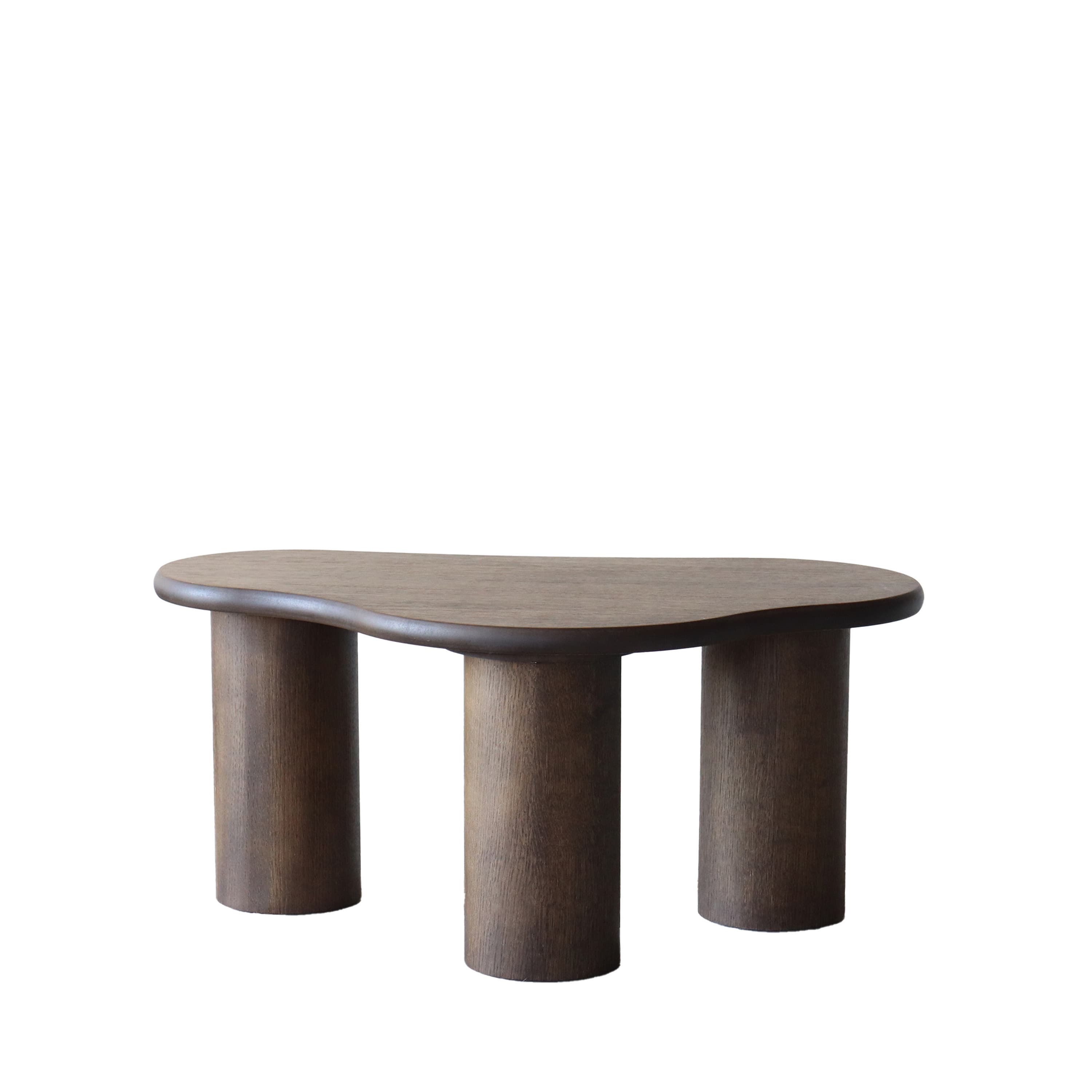 Mocha Sohvapöytä Ruskeaksi värjätty 80cm