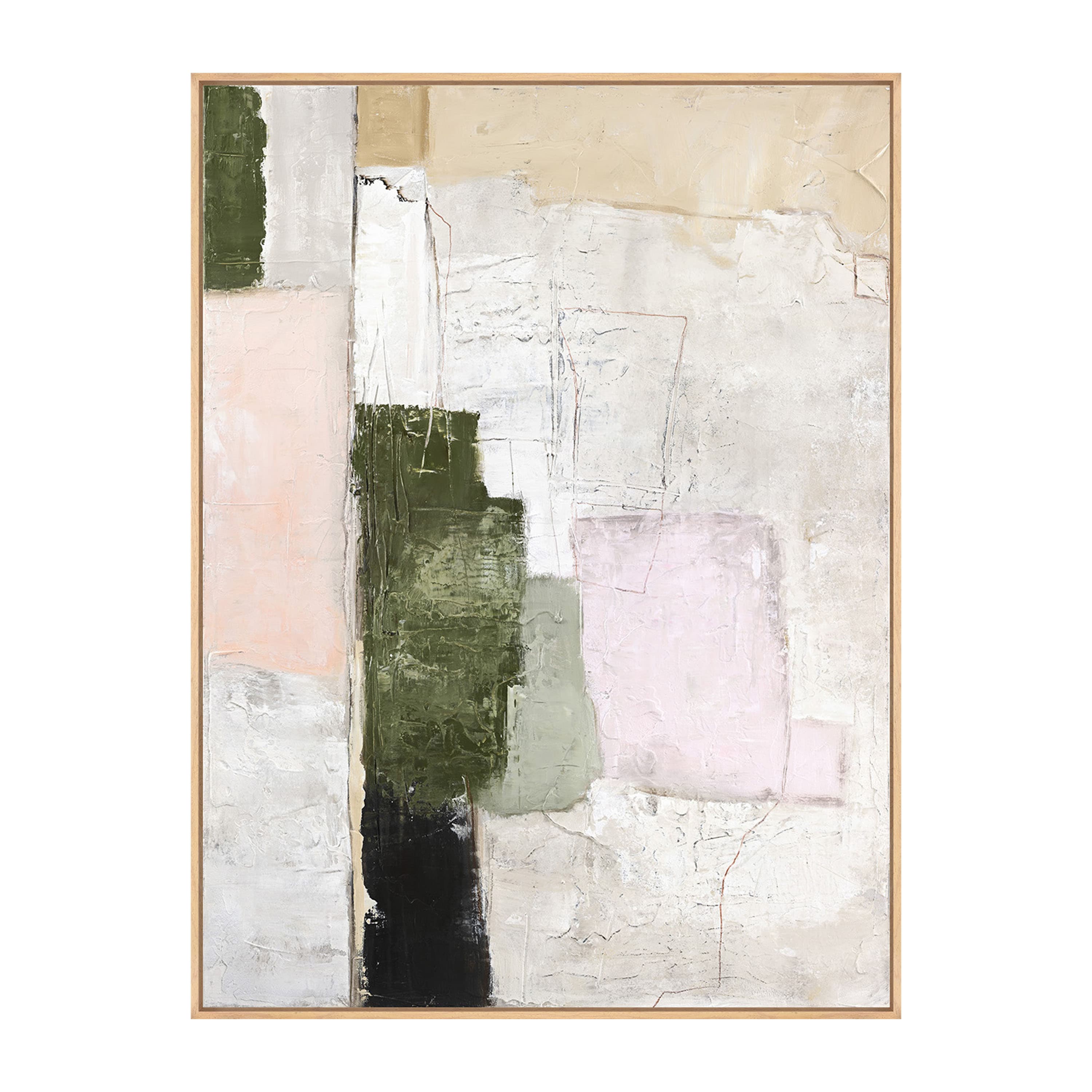 Rustic Revival Taulu Kelluva Tammikehys 90x120