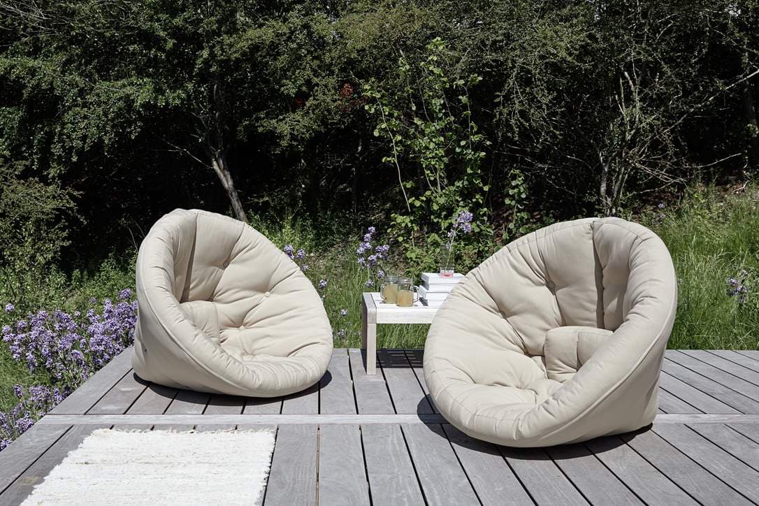 Nido Outdoor Loungerahi Valkoinen