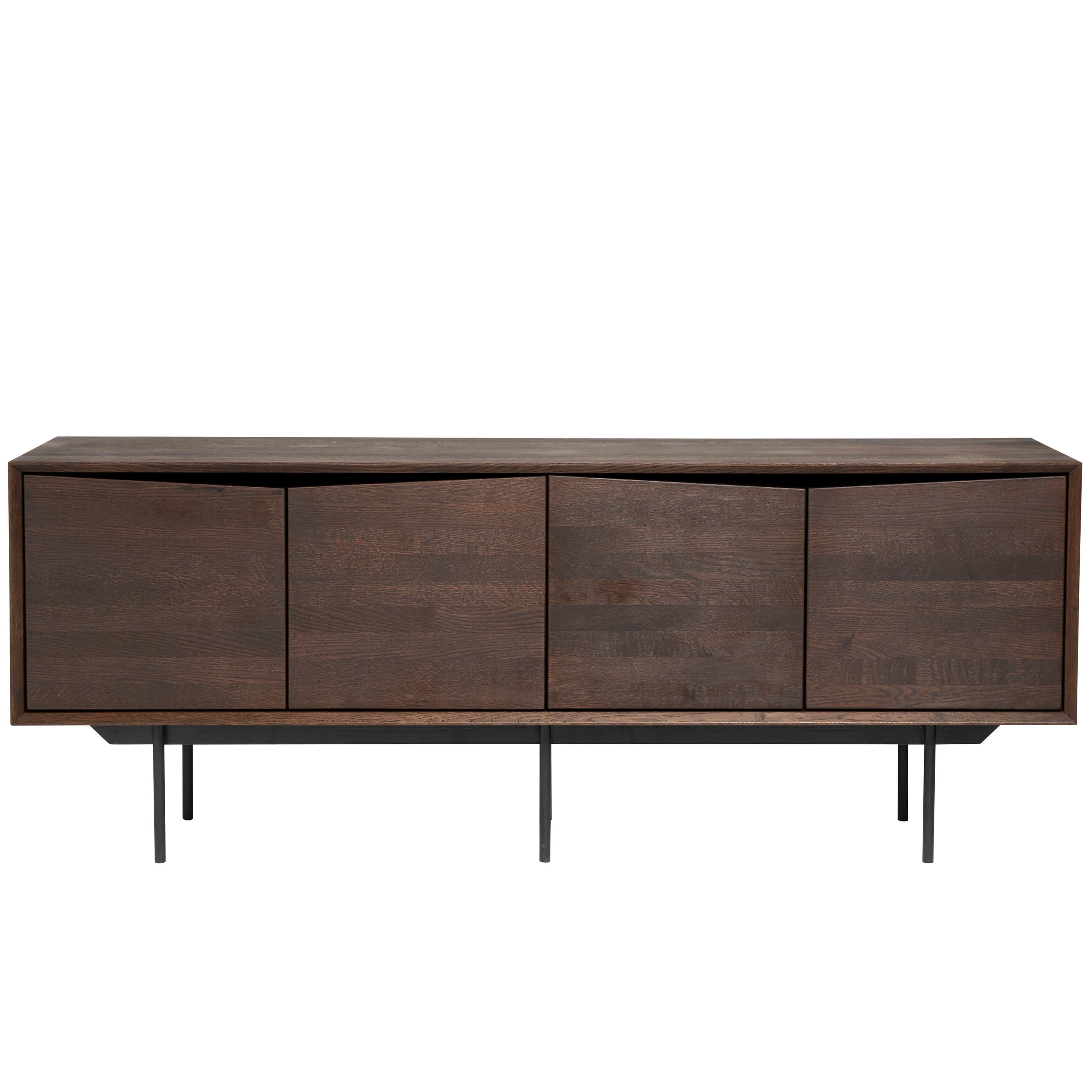 Wing 4 ovea Sivupöytä Smoked Oak 185x72