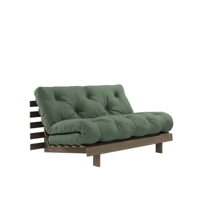 Roots Vuodesohva Ruskea/Olive Green 140cm