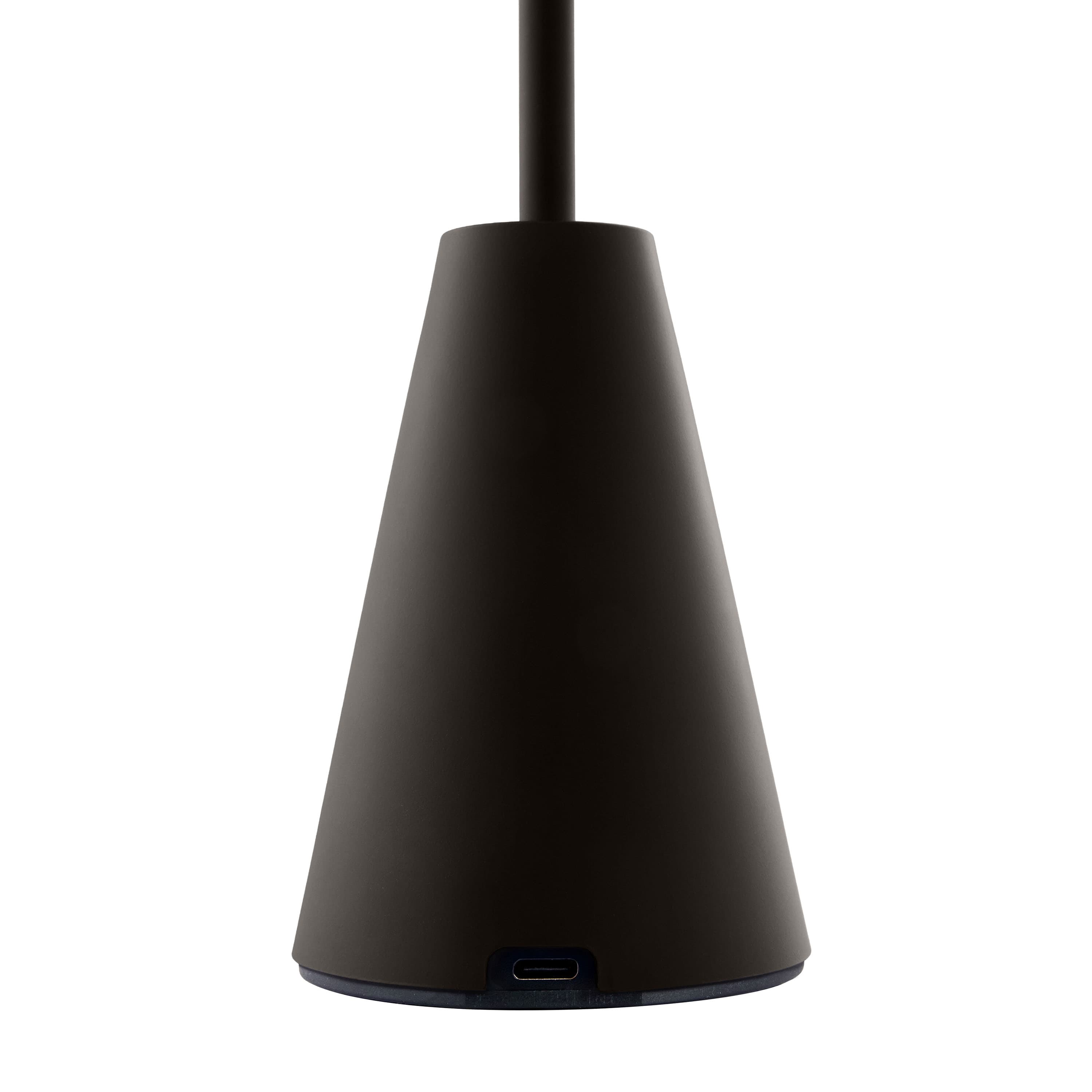 Cannes Kannettava Pöytävalaisin Musta 32cm