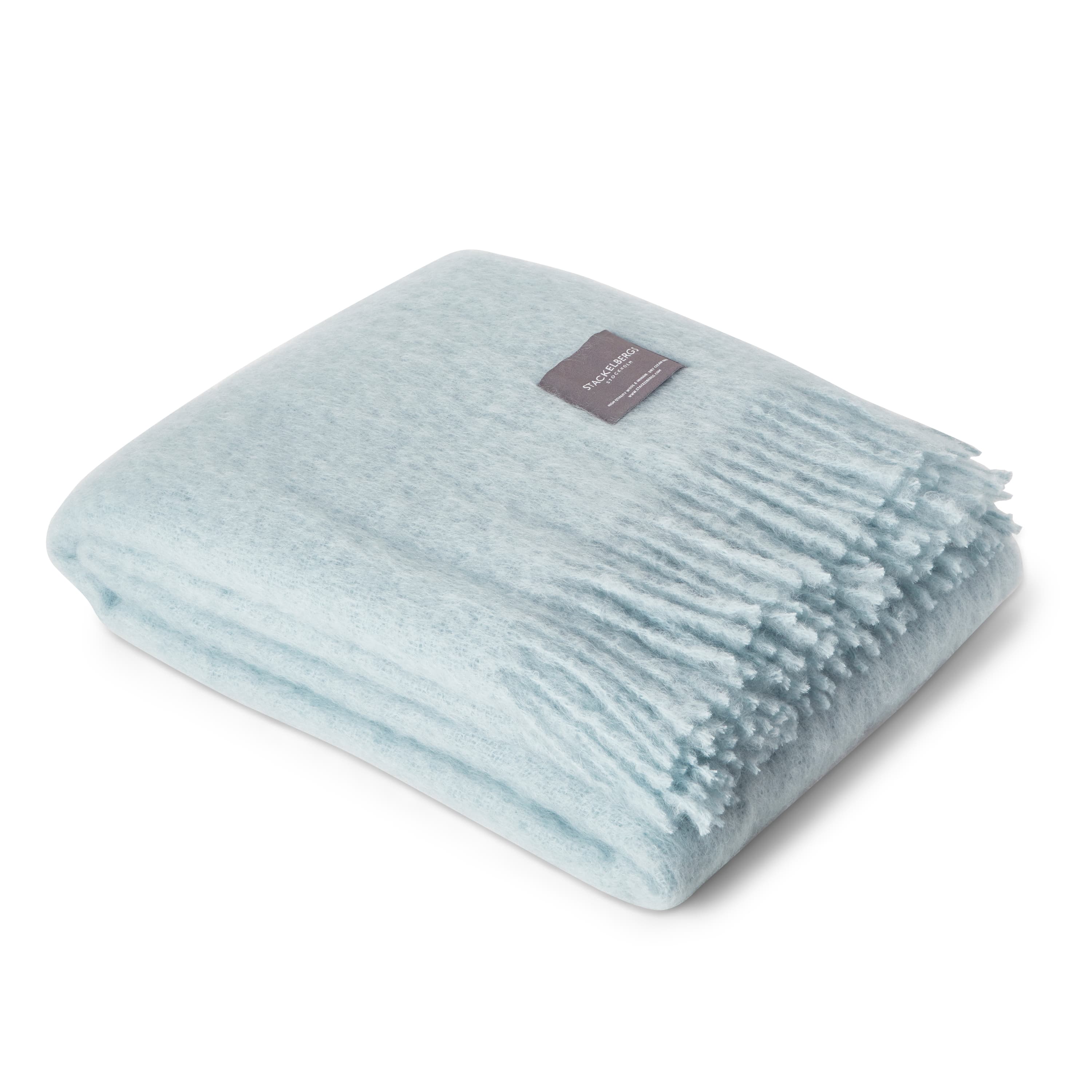 Mohair Torkkupeitto Dusky Blue
