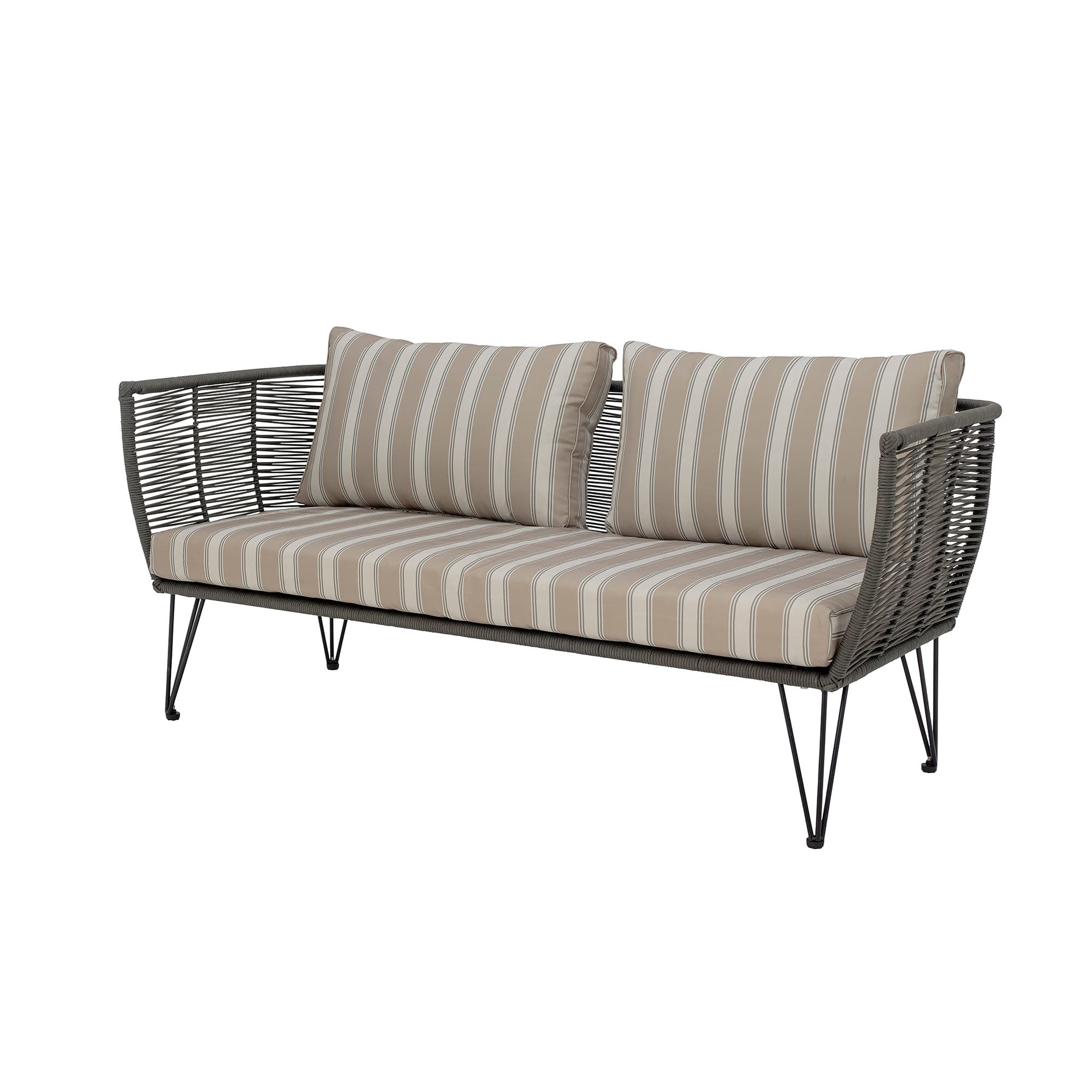 Mundo Lounge-sohva Stripe Green 175 cm