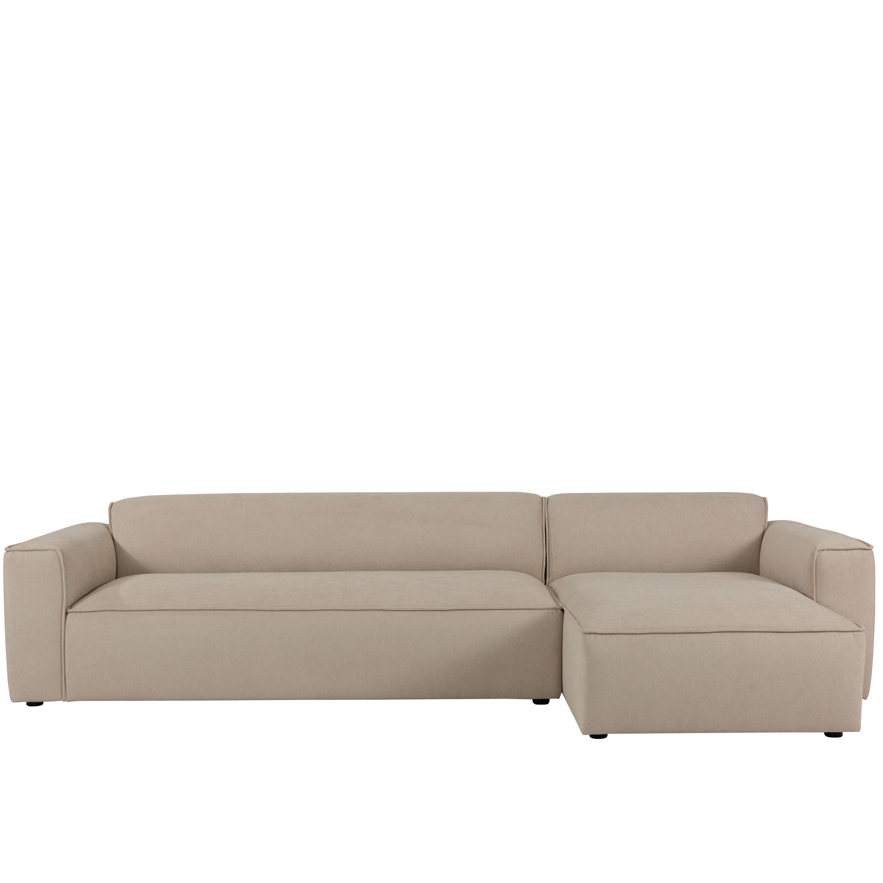 Bobbie 4-istuttava divaanisohva oikealla Beige 322 cm