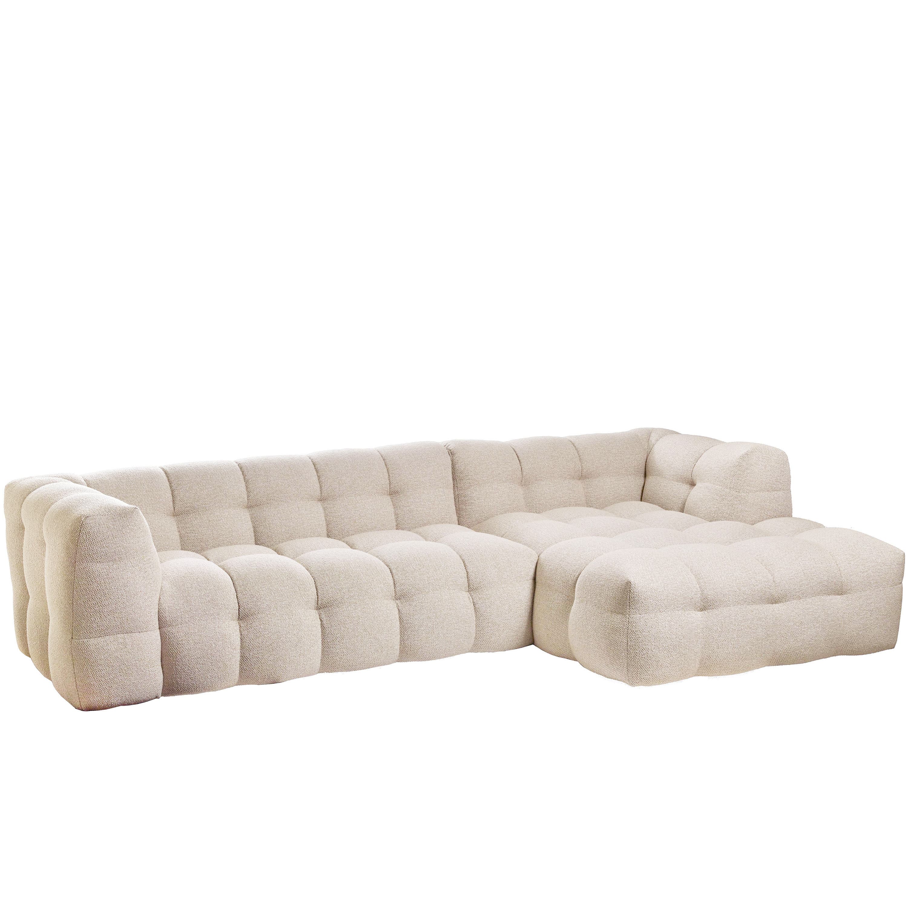 Billie Divaanisohva Oikea Beige Bouclé