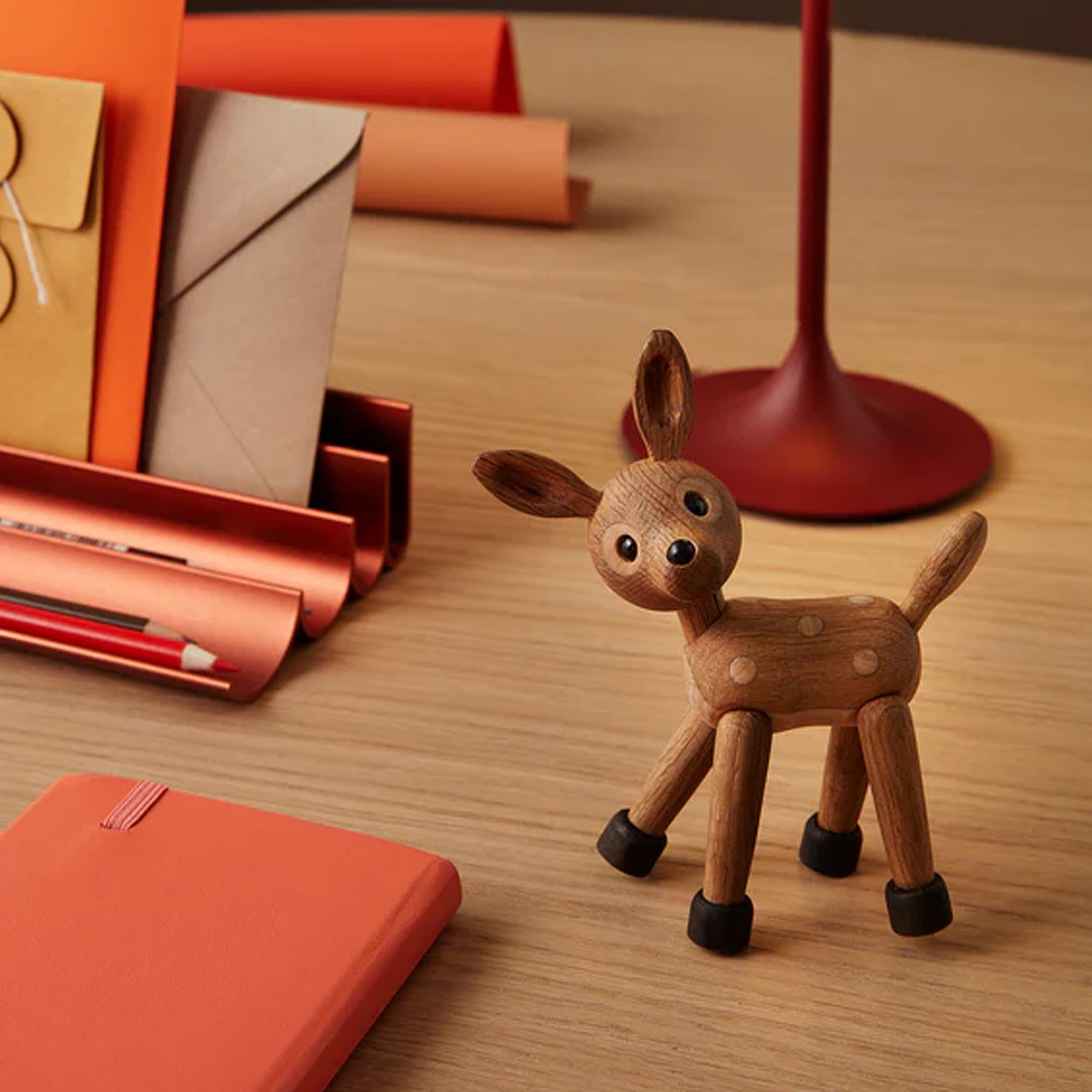 Spot Baby Deer Koriste Tammi/Vaahtera 12.7cm