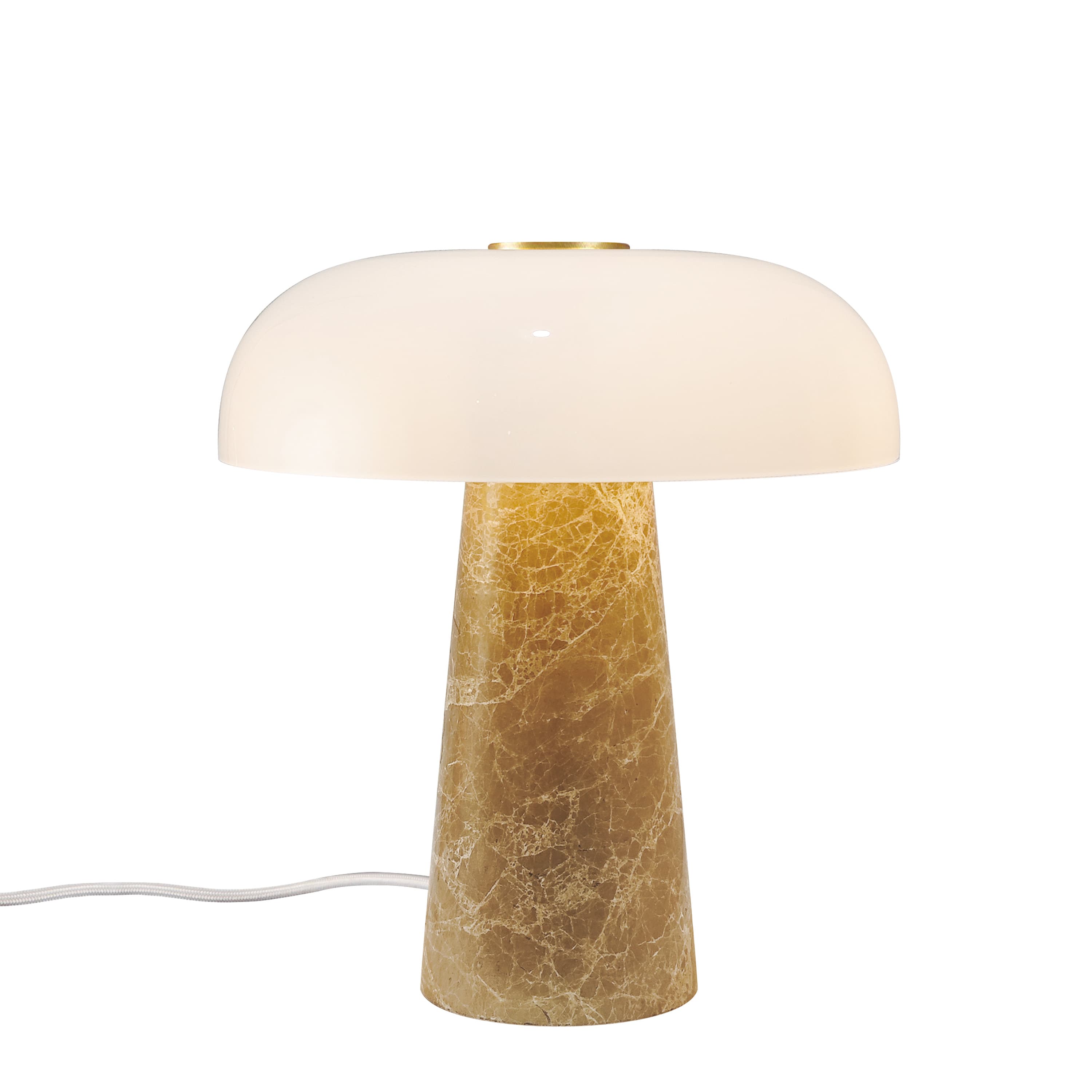 Glossy Mini Pöytävalaisin Beige 24cm